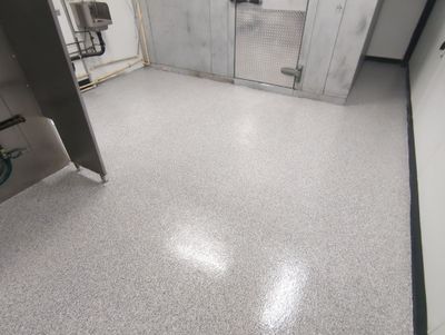 Commercial Kitchen Flooring using Slate Stone 1/8"