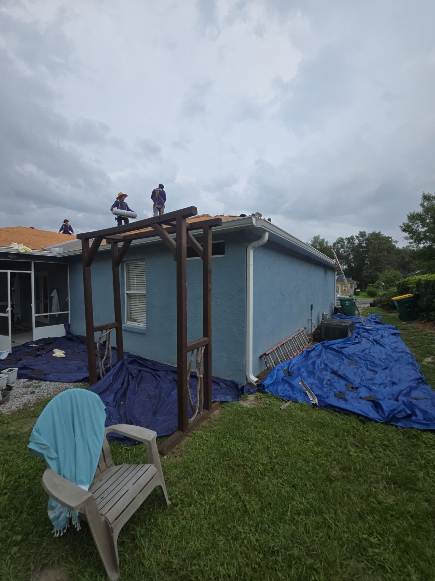 Atlas Pinnacle Pristine Oyster Shell Roof Installation in DeLand by Pinnacle Roofing Group