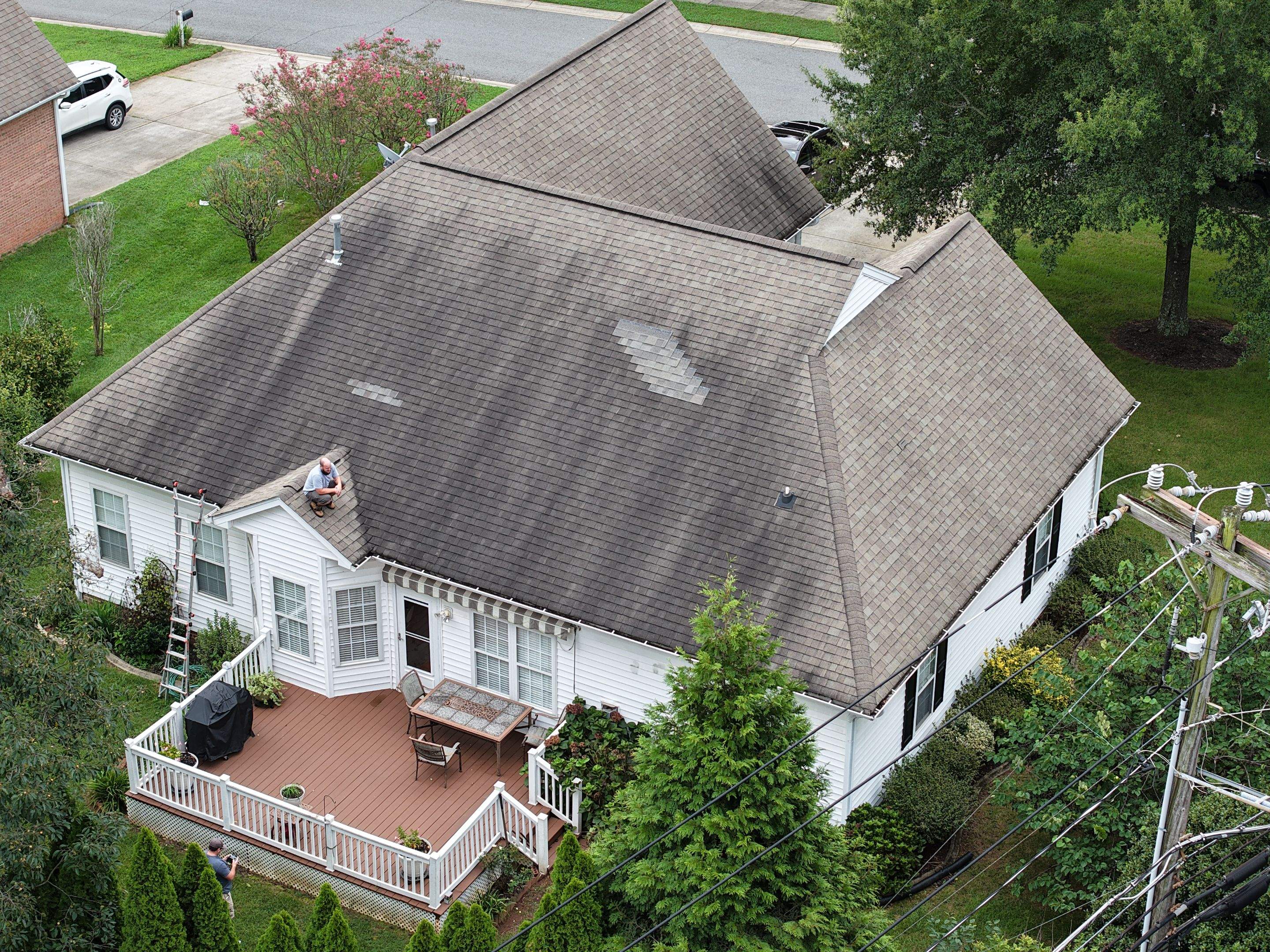 Residential Roof Replacement using CERTAINTEED LANDMARK AR WEATHERWOOD by RISE Roofing & Restoration, LLC