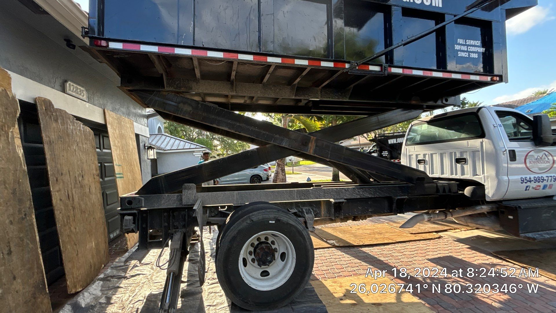 Roof Replacement from Tiles to Metal by Earl W. Johnston Roofing