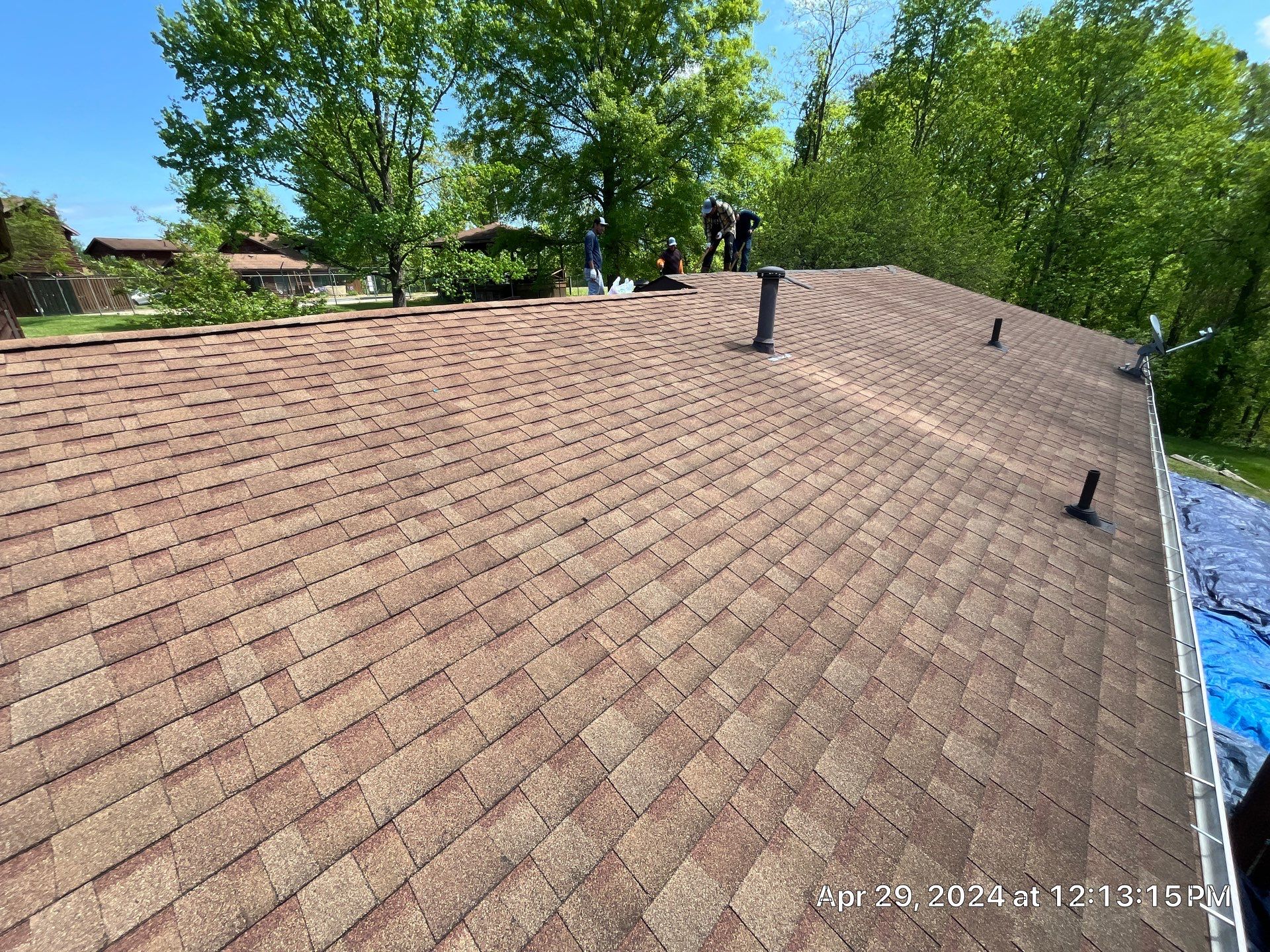 Commercial Roofing Installation using Certainteed Landmark Pro Shingles by Fahey Roofing + Contracting
