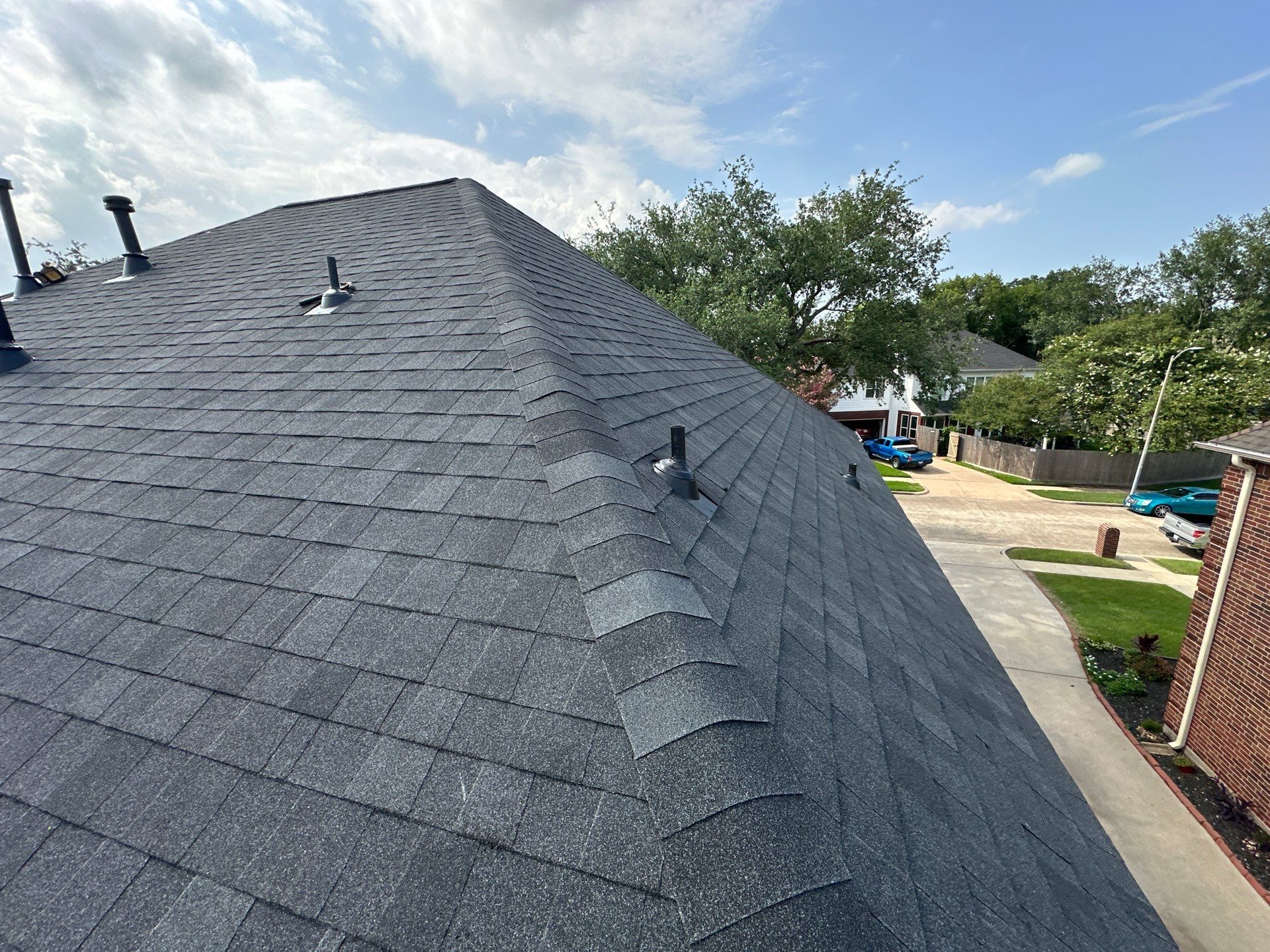 Project in Deer Park by Motion Roofing