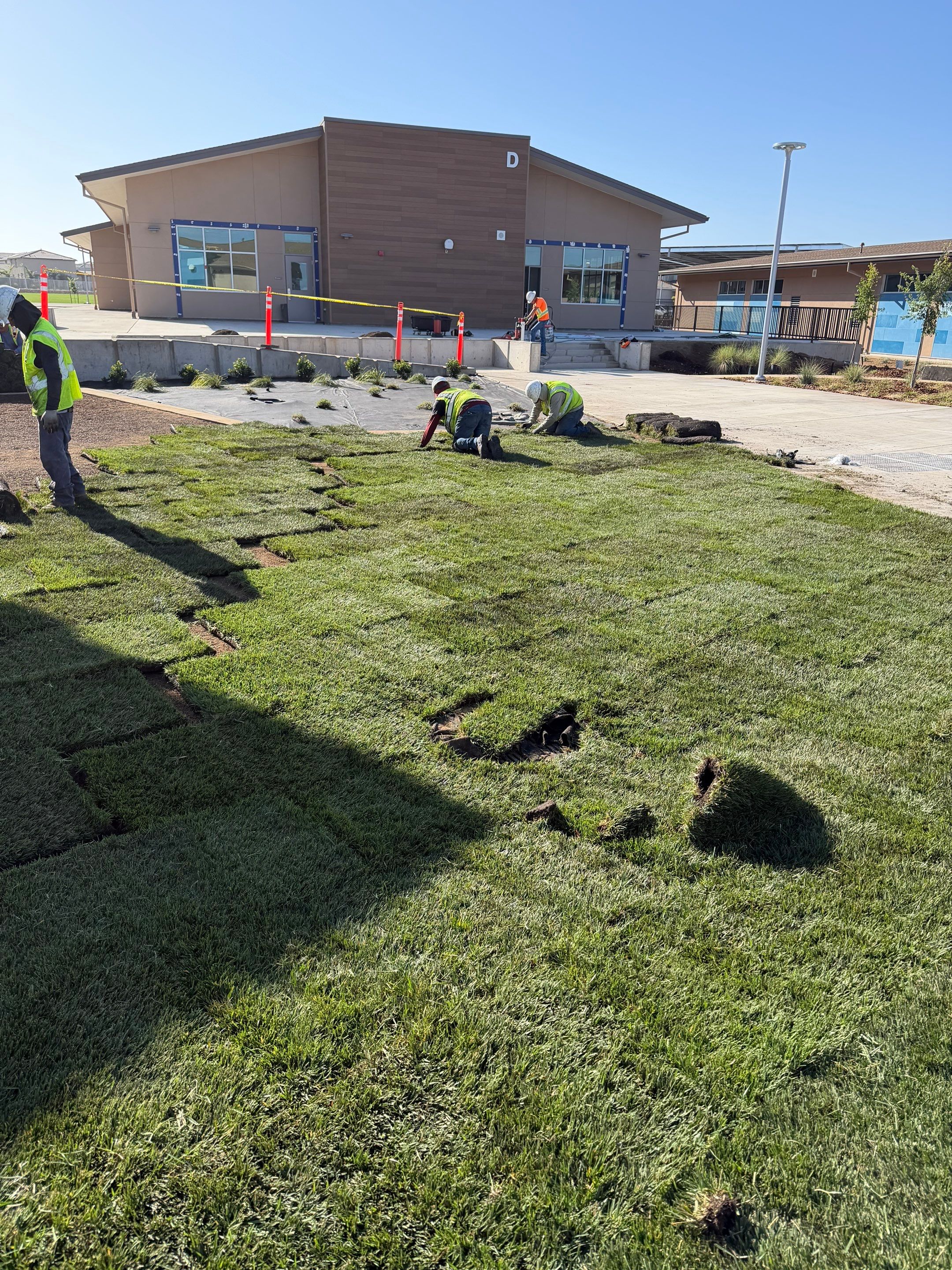 Project in Rancho Cordova by A - G Sod Farms