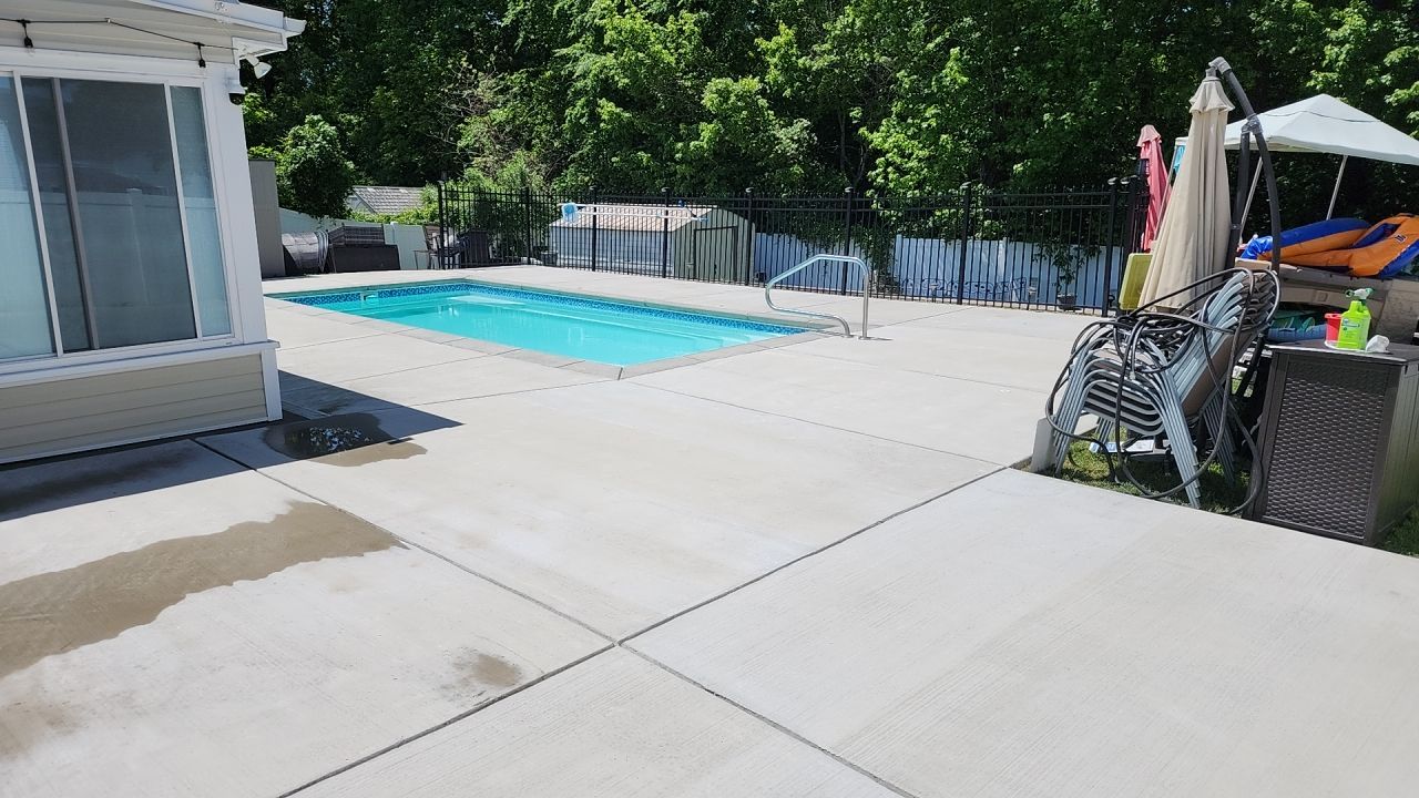 House Wash using cleaner by G&H Home Tech Pros LLC