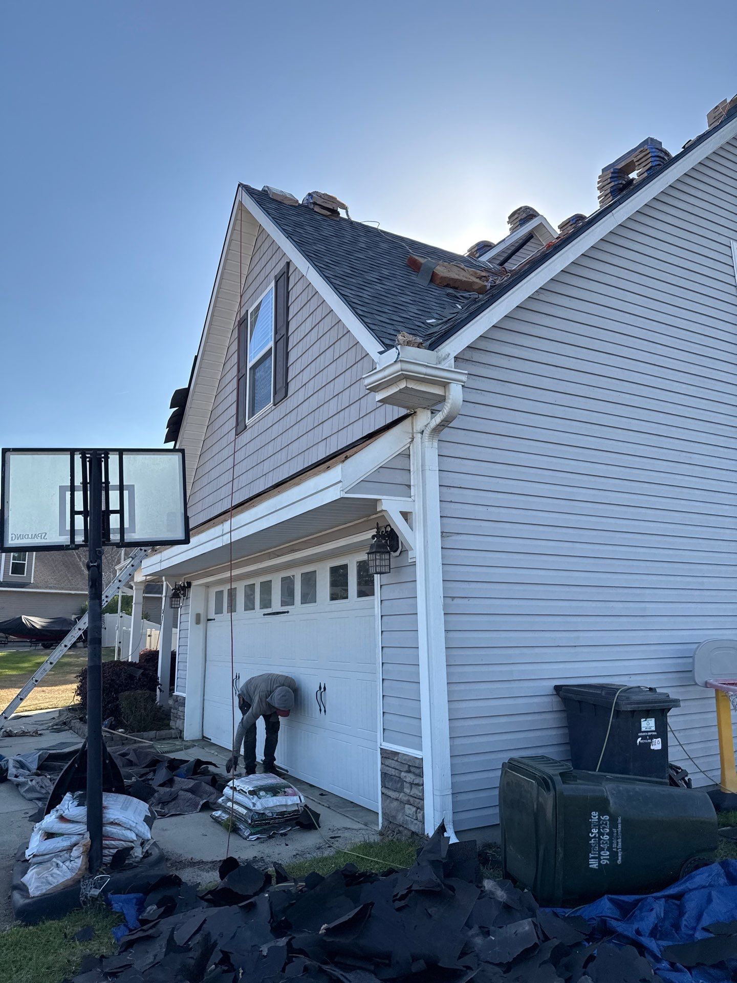 Asphalt Shingle Roof Replacement on Multi-Gabled Sanford Home by Prepare The Way Roofing
