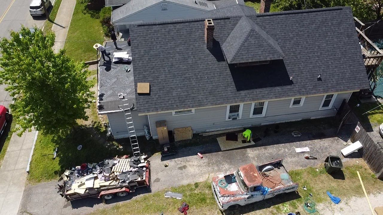 Residential Roofing Repair using Owens Corning Onyx Black Duration by Storm Contracting 