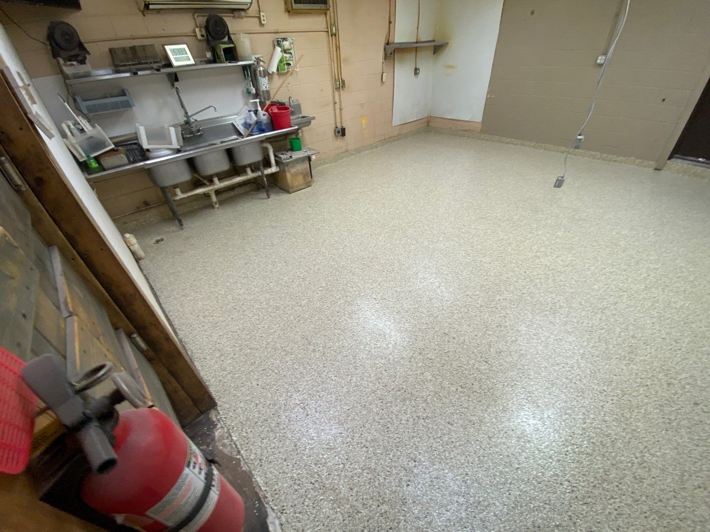 Commercial Space using Driftwood by Your1DayFloor.com