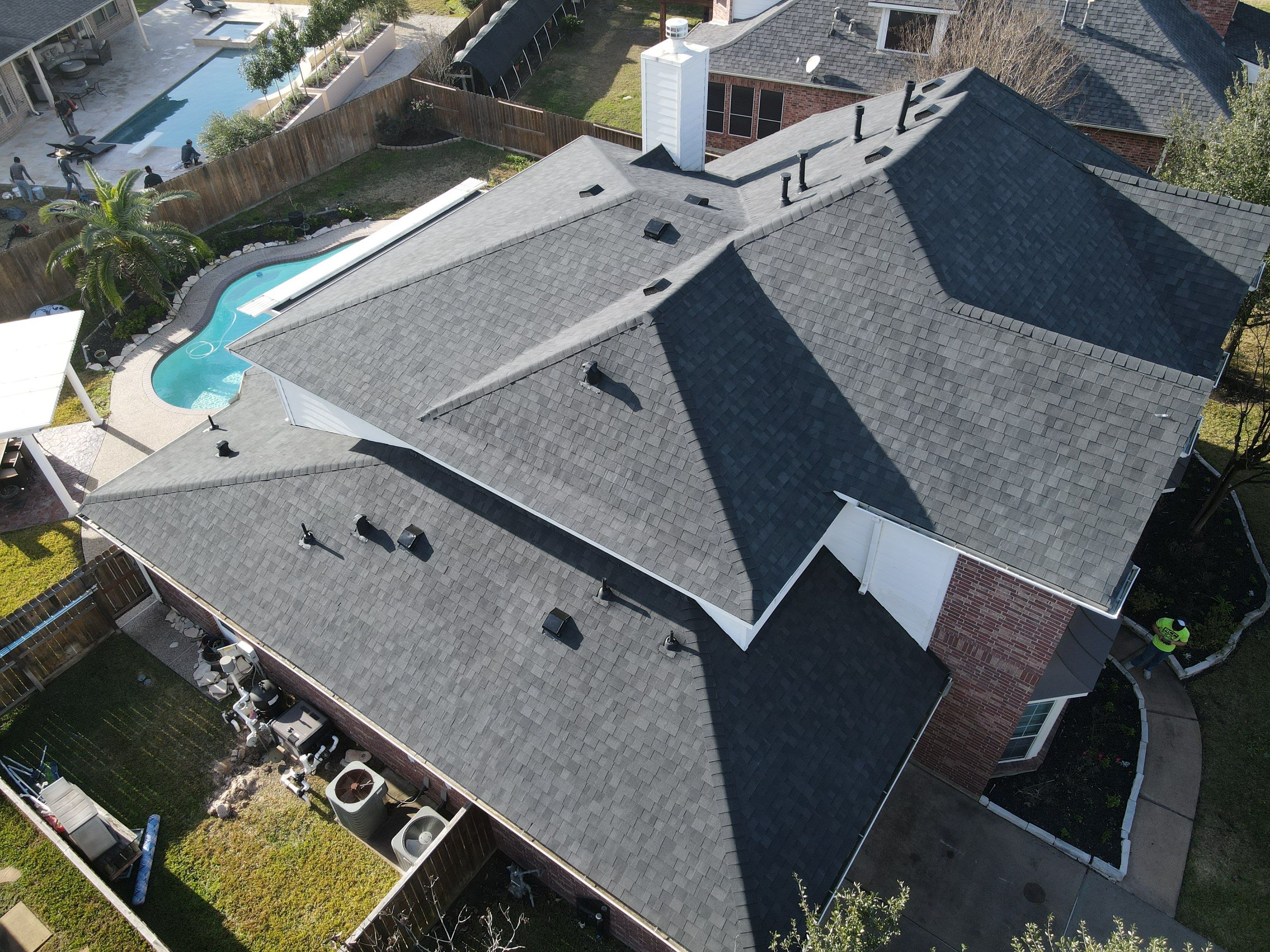 Roof Replacement using Owen's Corning - Duration Onyx Black by Roof Concepts Construction