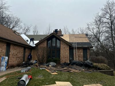 Turtle Shell gutter protection installation in West Chicago, IL 60185, photograph 62