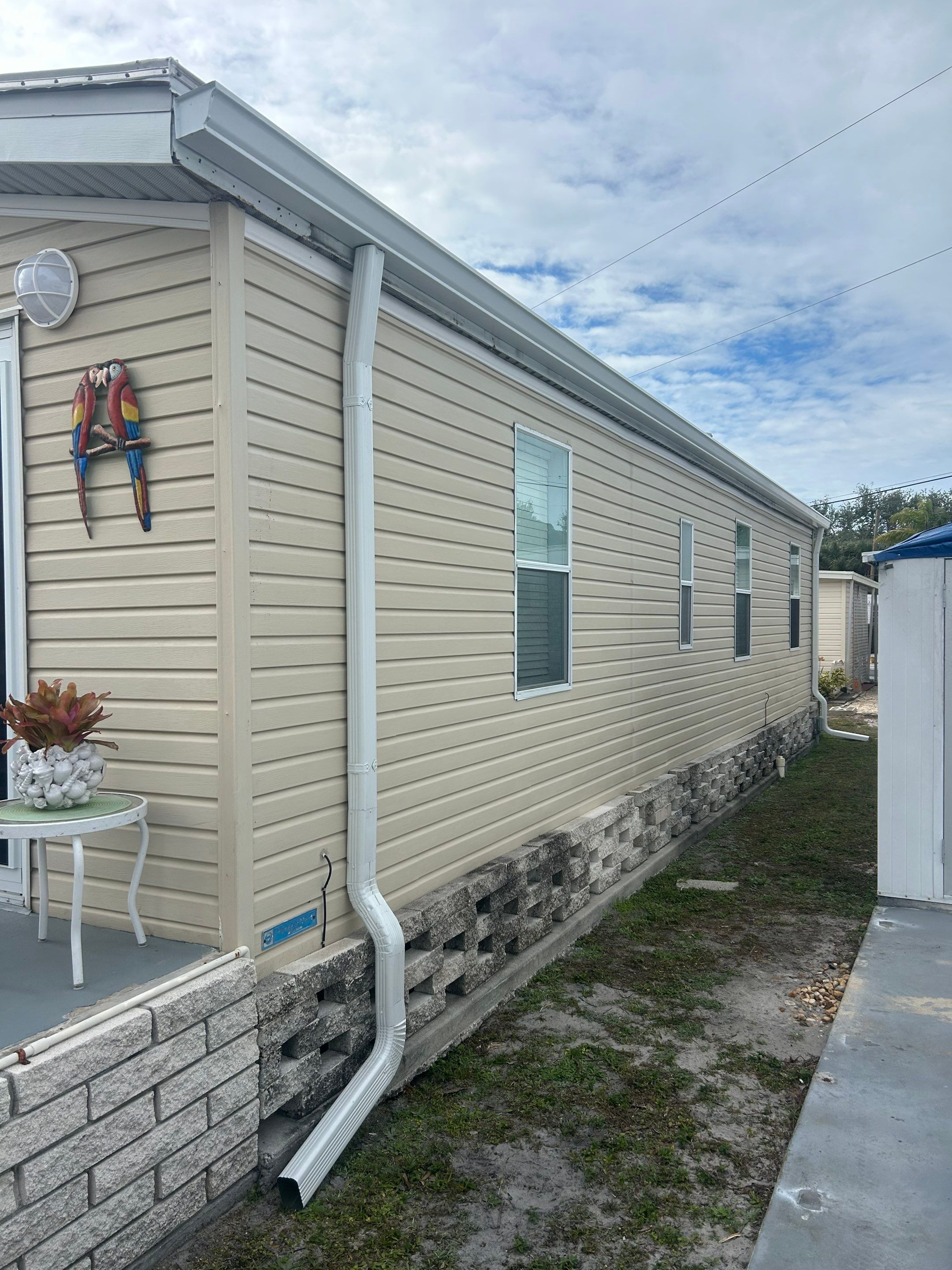 Downspout Installation and Realignment in Sarasota FL by Gutter Professors