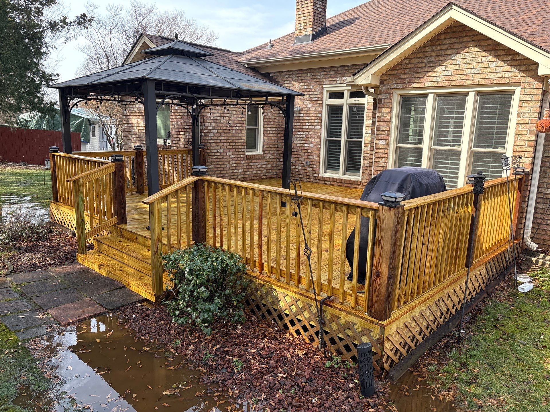 Deck using Wood Sealant by DuraSeal