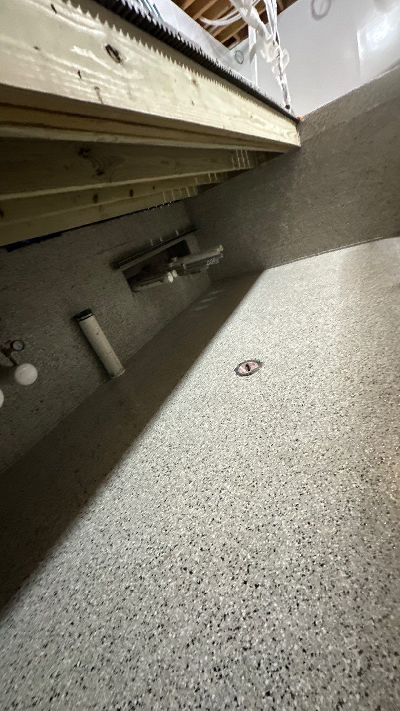 Mechanical Room Project in Pittsburgh by Floors in a Day, Inc