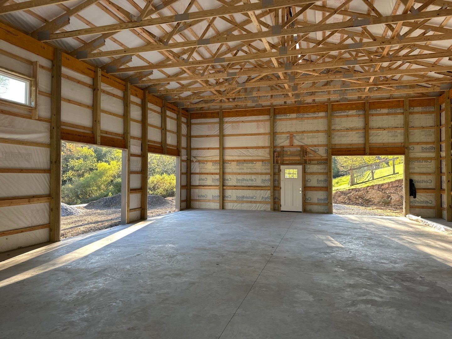 Large Garage Build by Bec Construction Llc