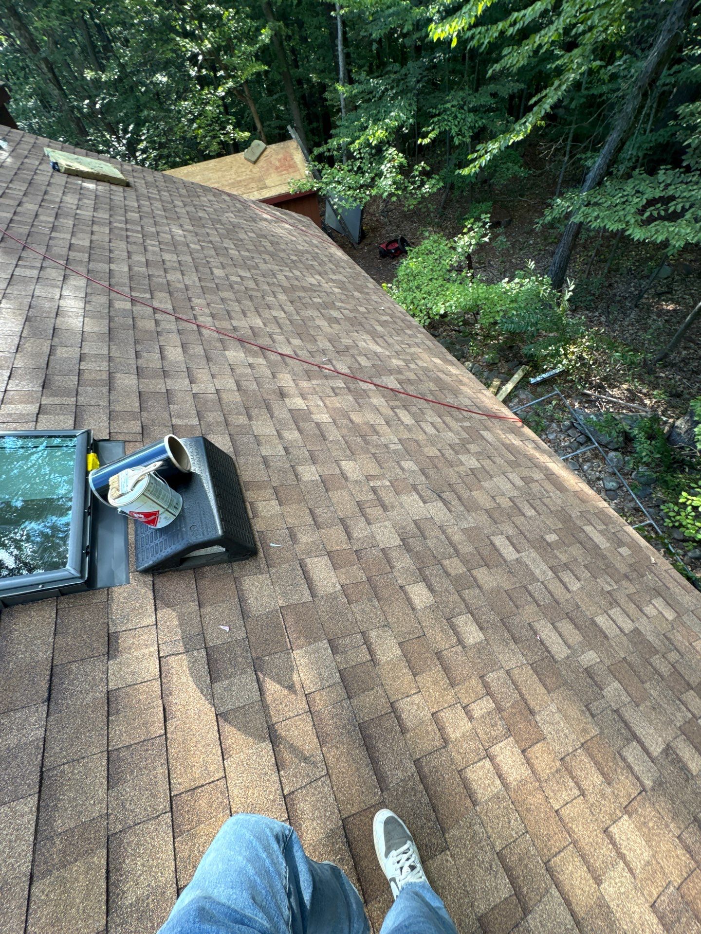 Roof Replacement & Skylight Installation in Bedford, MA by Mighty Dog Roofing of Greater Middlesex County