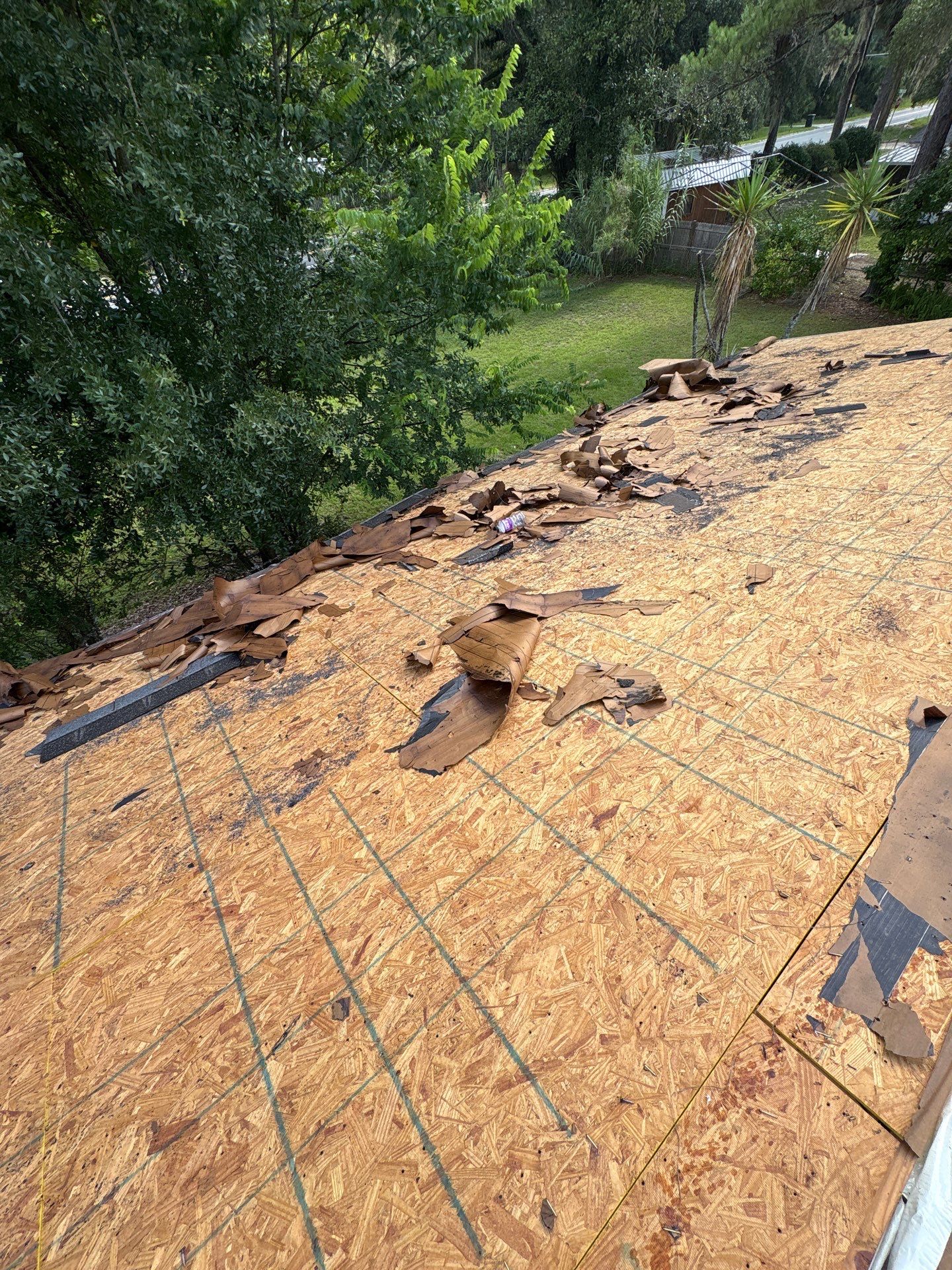 Residential Roof Replacement and Decking Repair in Ocala, Florida by Pinnacle Roofing Group