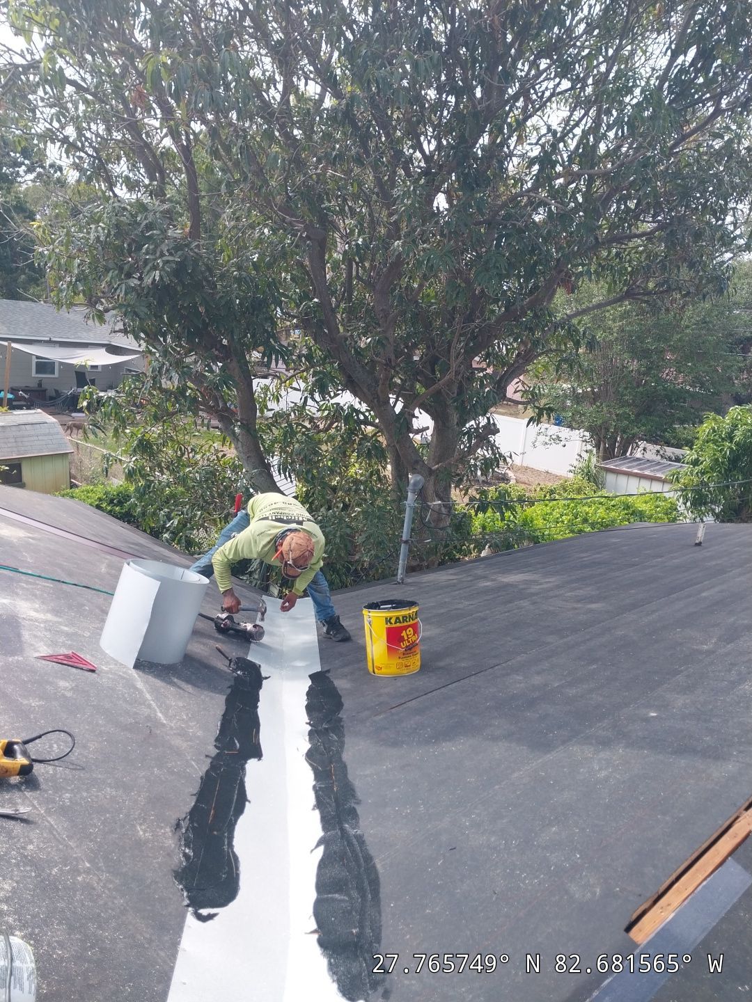 Project in St. Petersburg 33711 by Mitchell Roofing Company LLC 