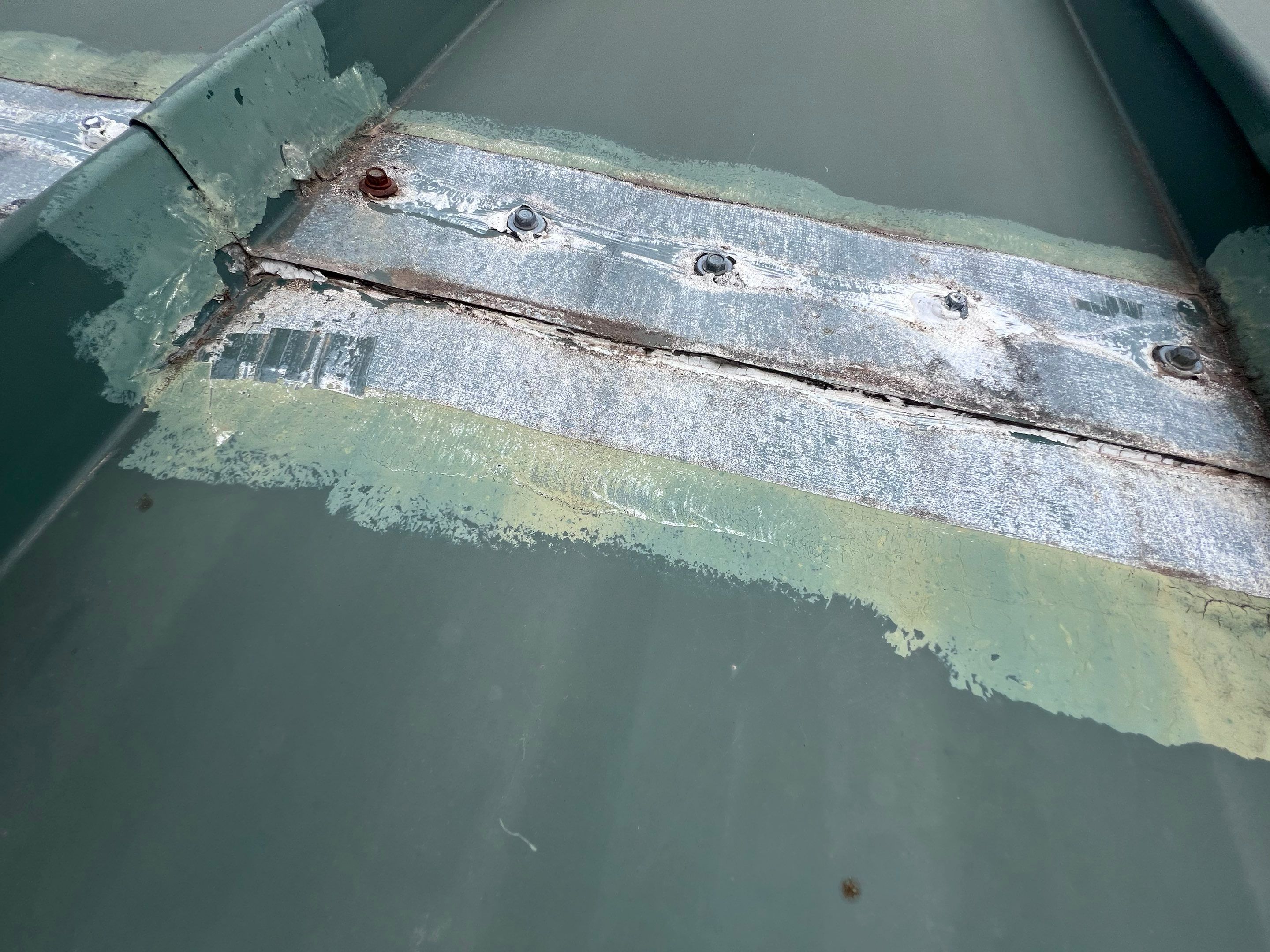 Hail Damage using Metal by Roof Repair Company