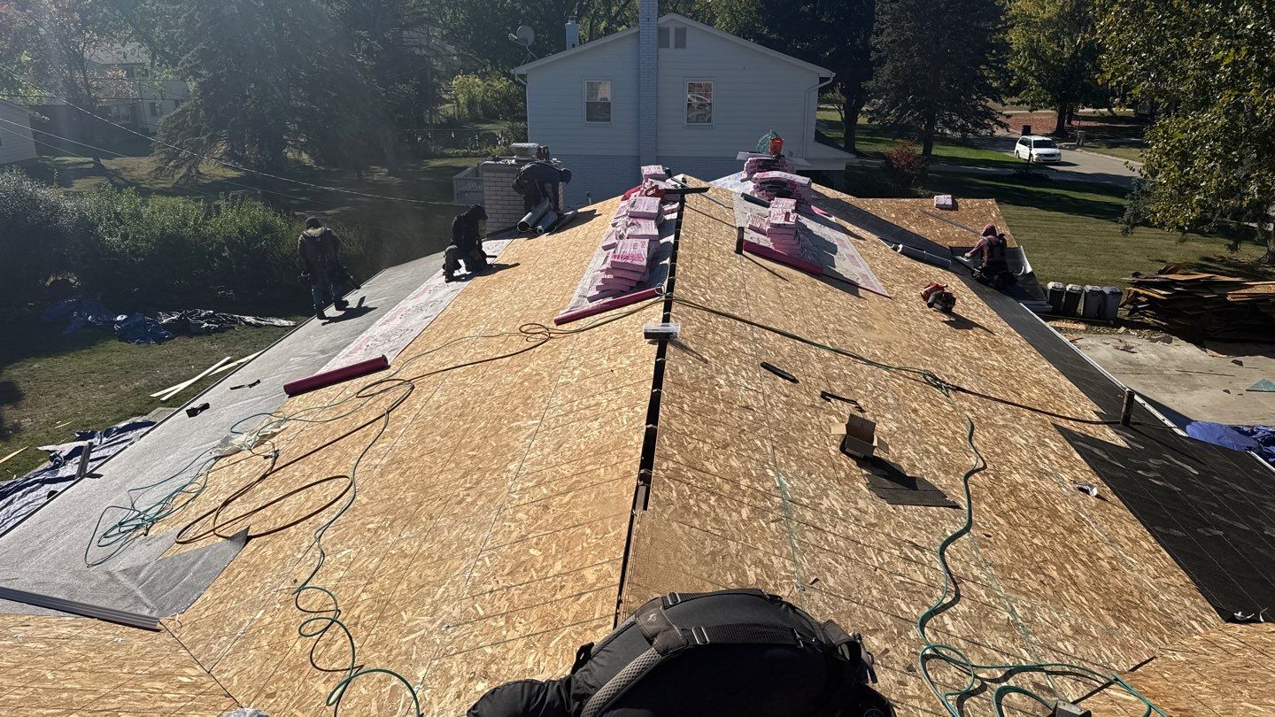Roof Replacement using Owens Corning Williamsburg Grey by 180 Contractors