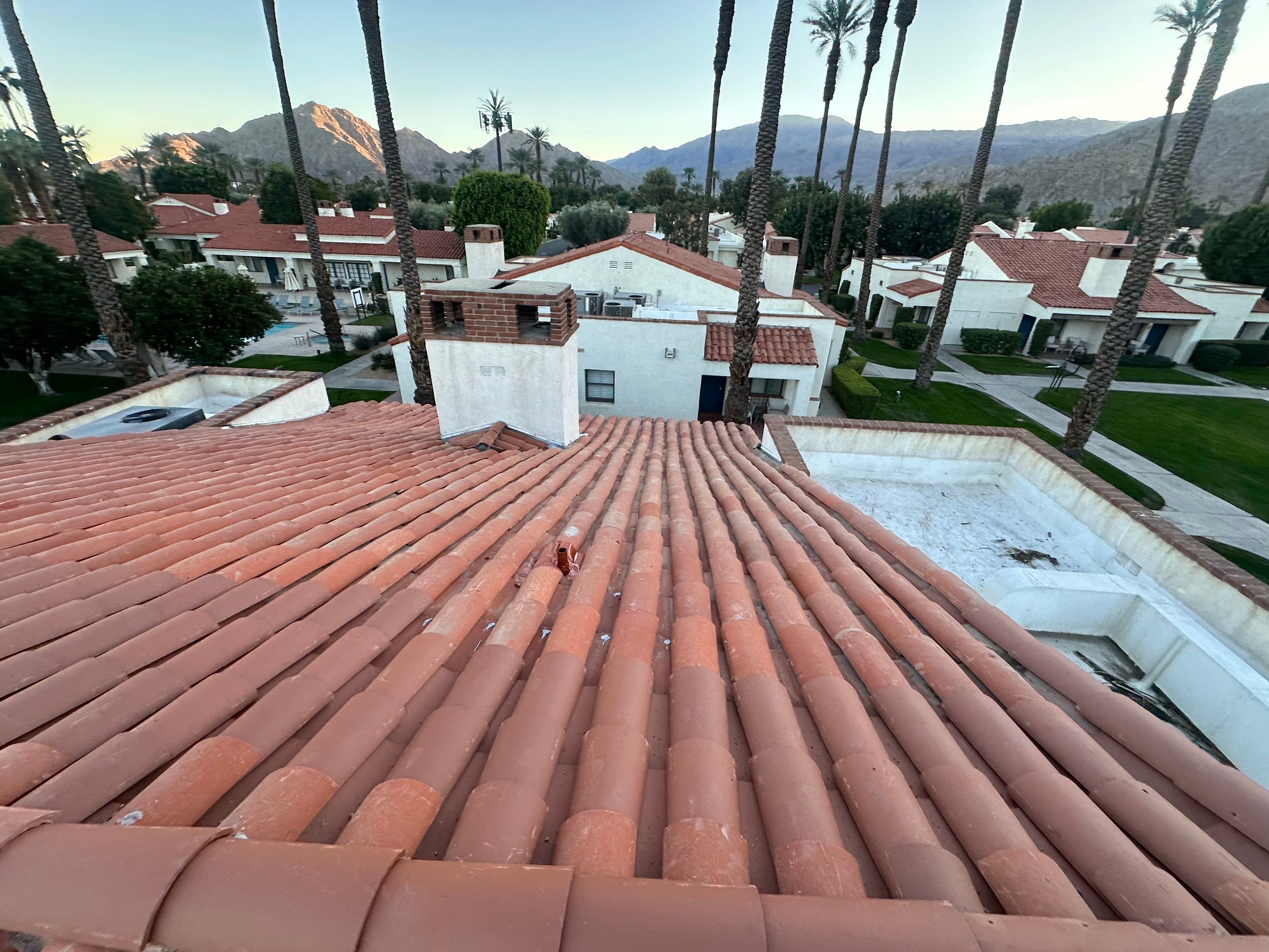 Project in La Quinta by Desert Roof Concepts
