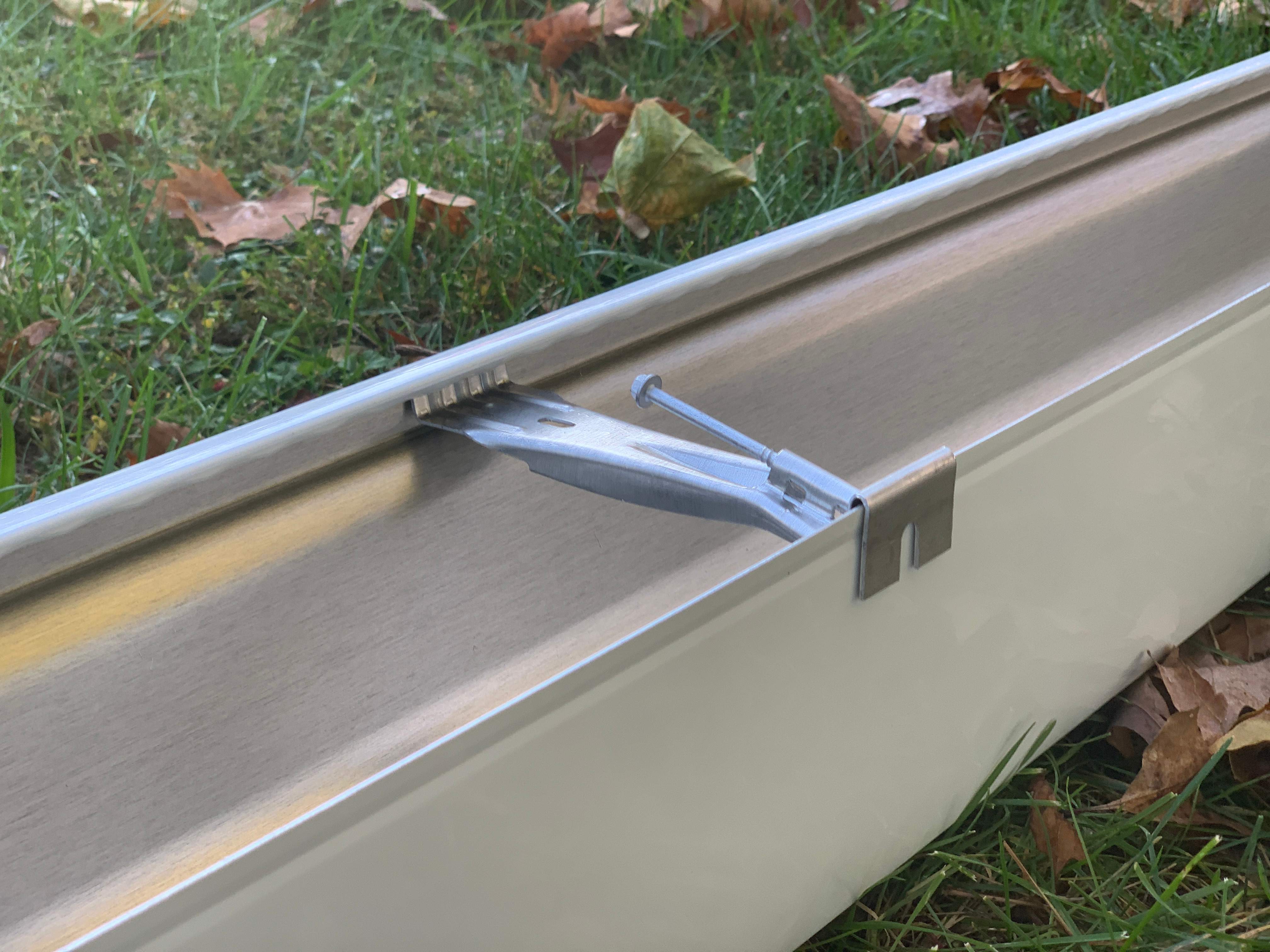 Gutter Installation using 5" Seamless Gutters by Matter Construction, LLC