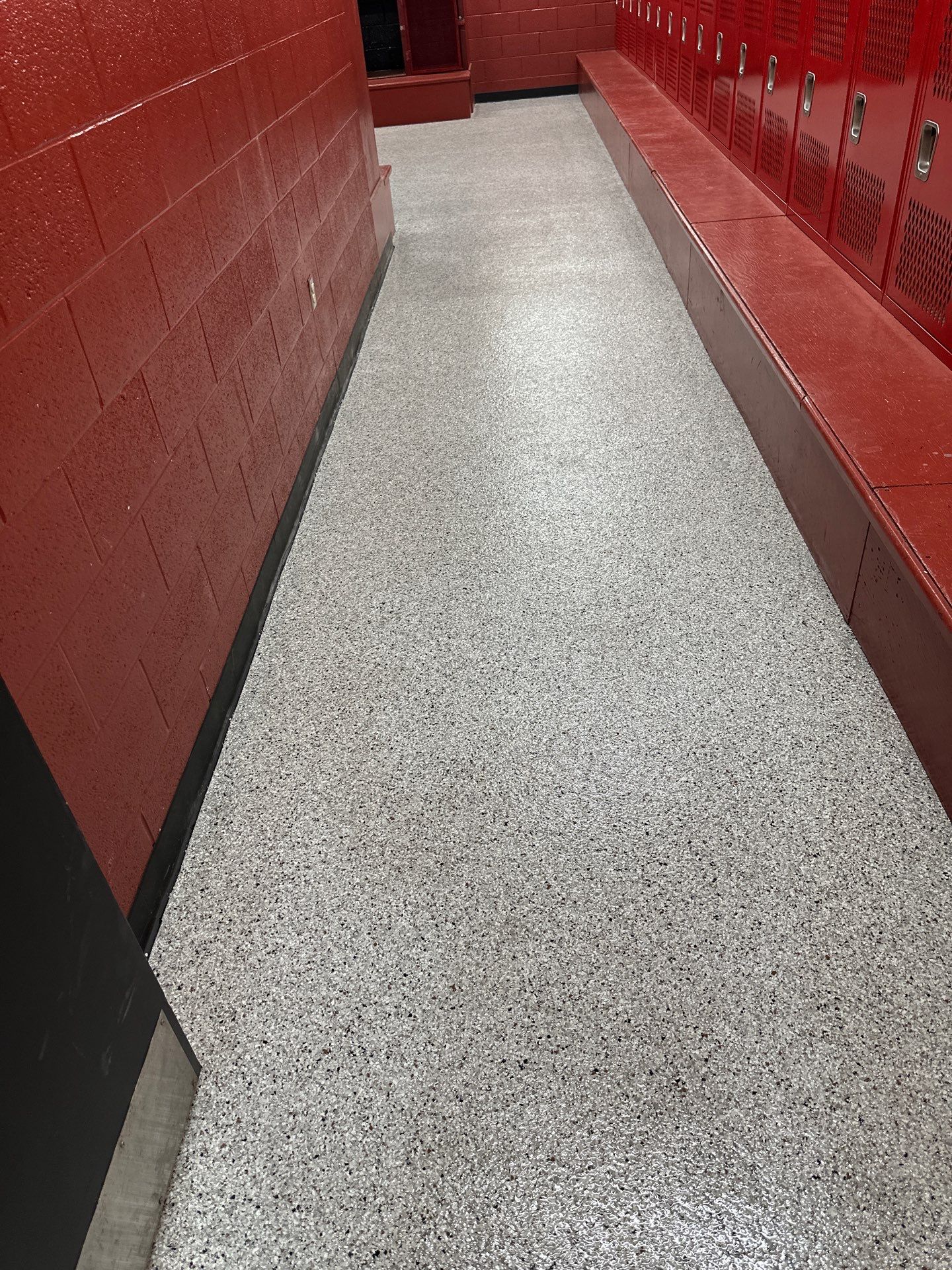 Commercial Floor Coating using Coyote by My Garage Floor Guys