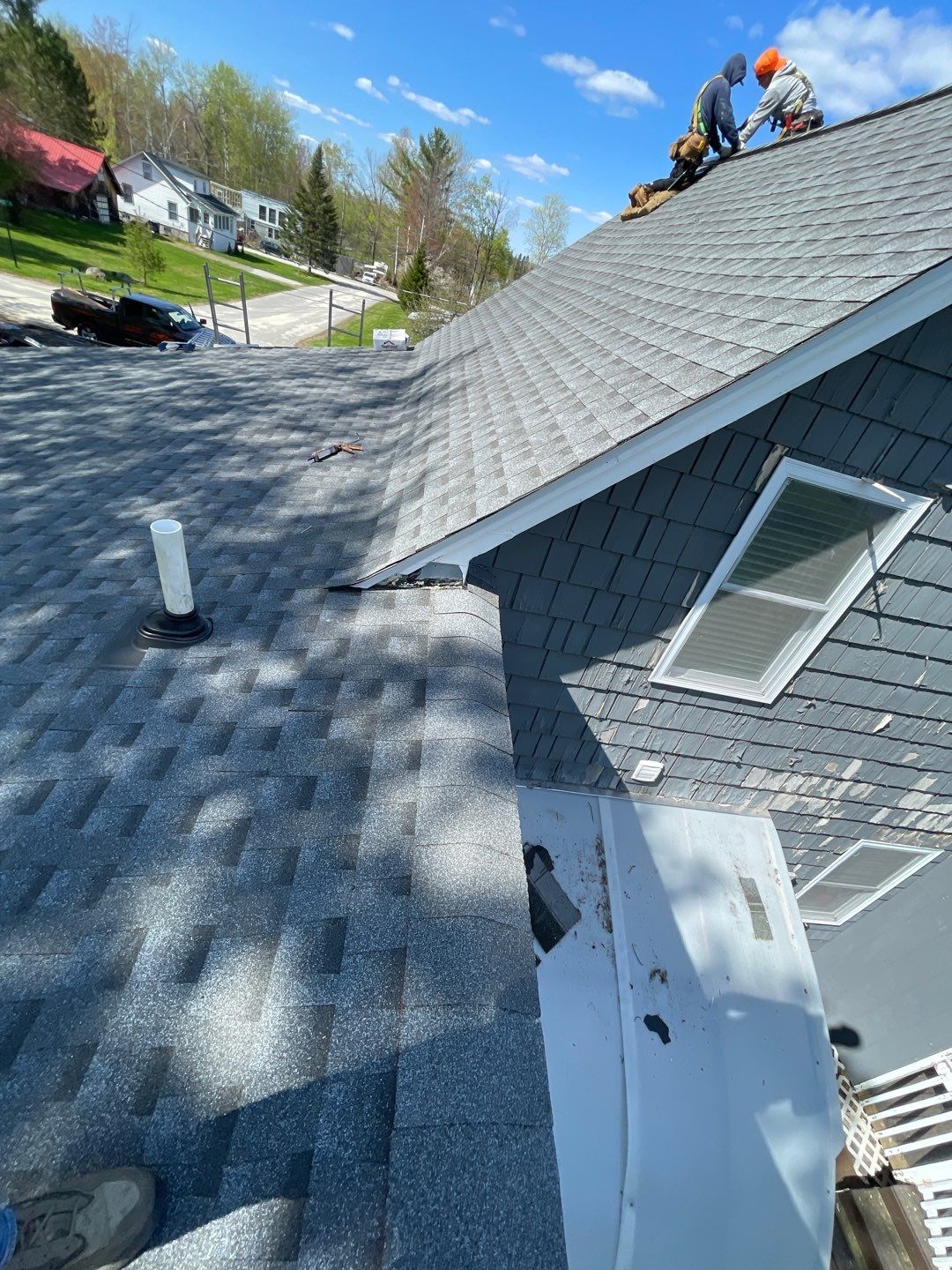 Residential Roofing Installation using GAF Timberline HDZ by Sensible Home Solutions