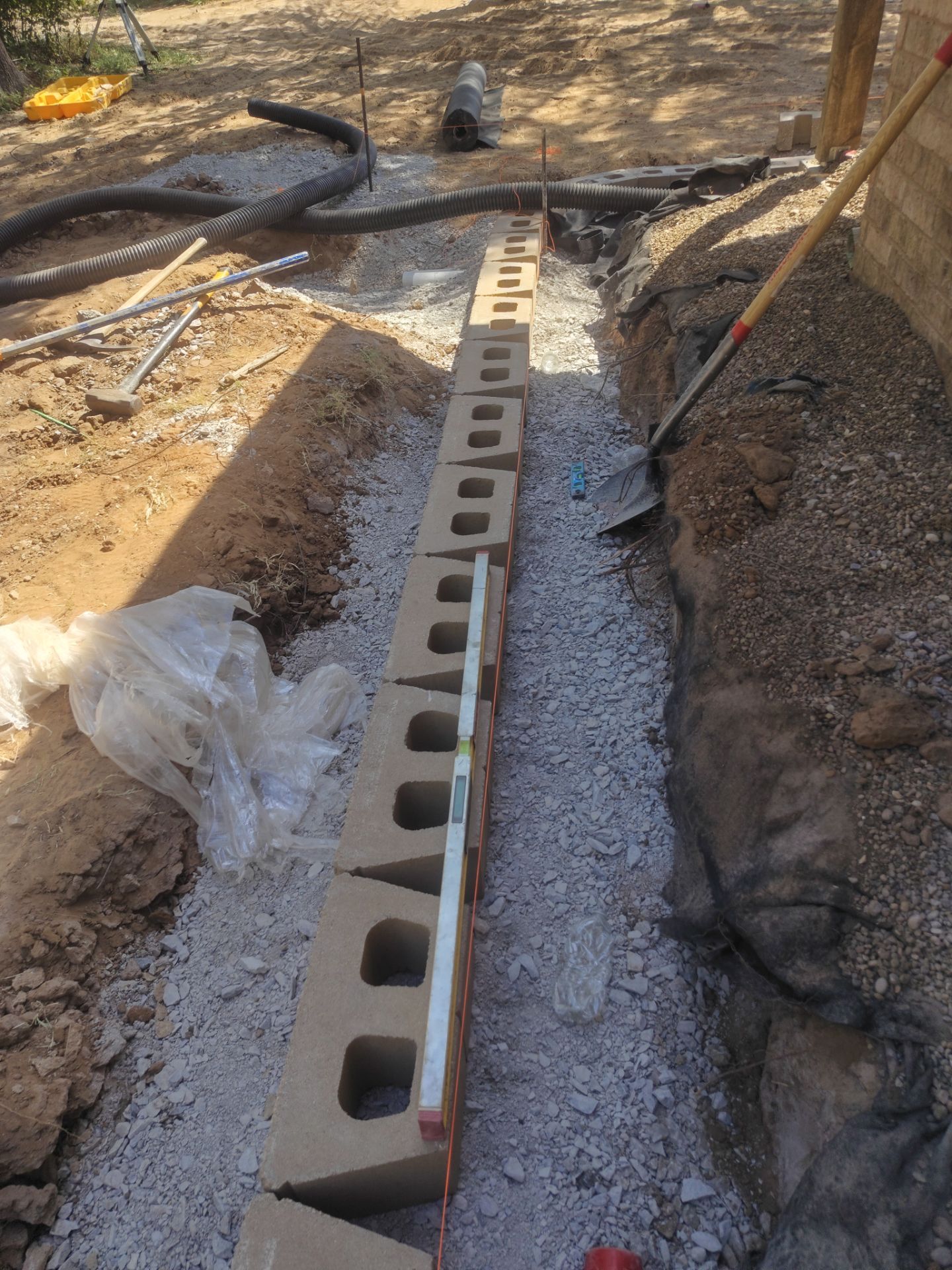 Retaining Wall by Clays Services Inc
