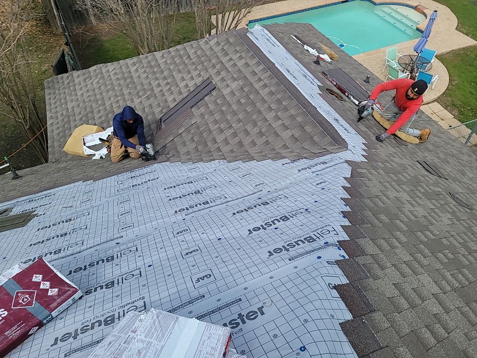 Residential Roofing Installation using GAF HDZ Shingles - Ovilla, TX by Roof Experts