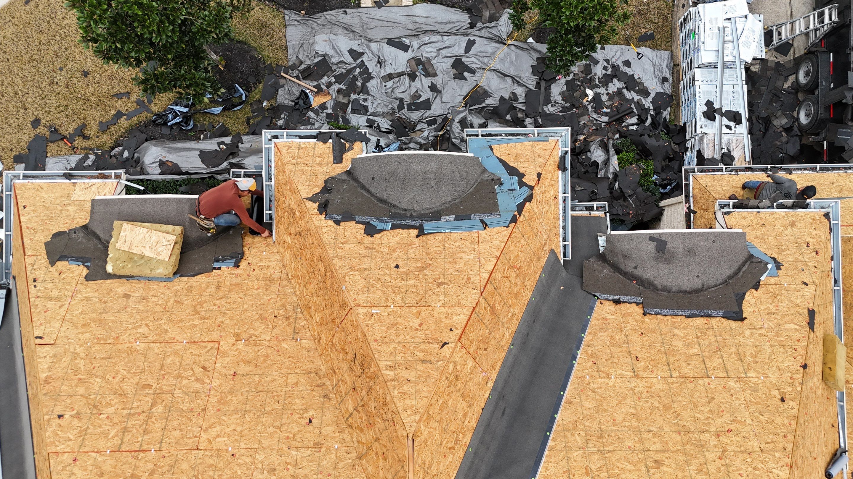 Roof Replacement in Cypress after Customer sustained Hail Damage! by Core Four Roofing