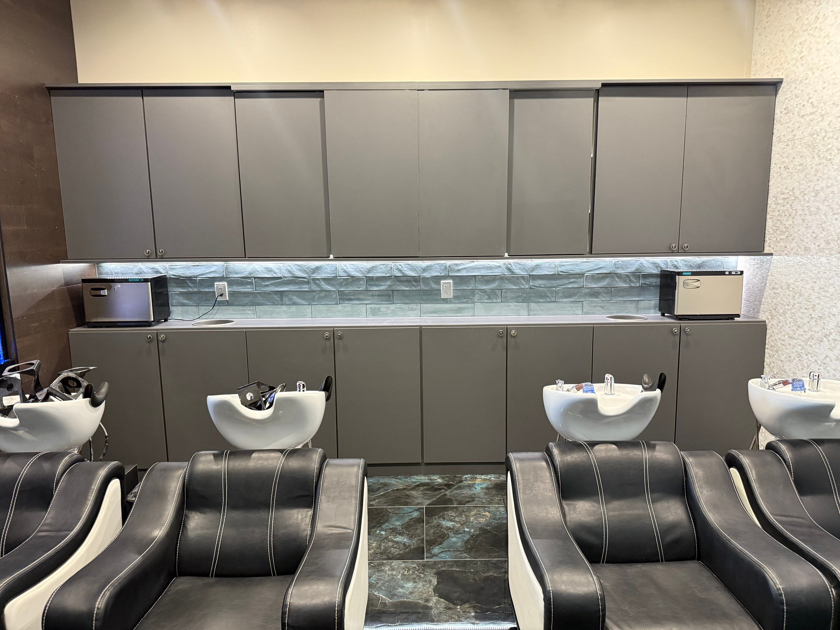 Salon Build-Out by C3 Custom Builds