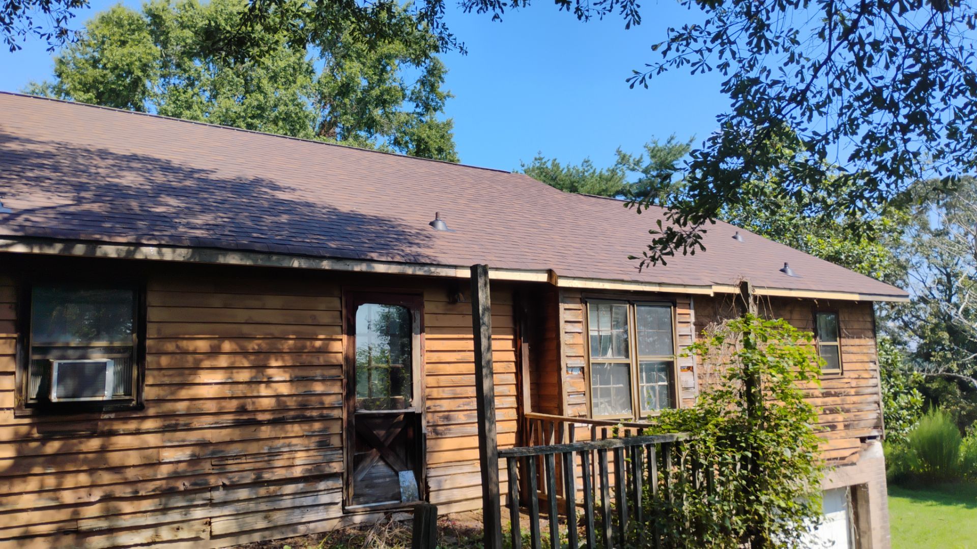 Syler roofing job by BROCK BUILDERS 
