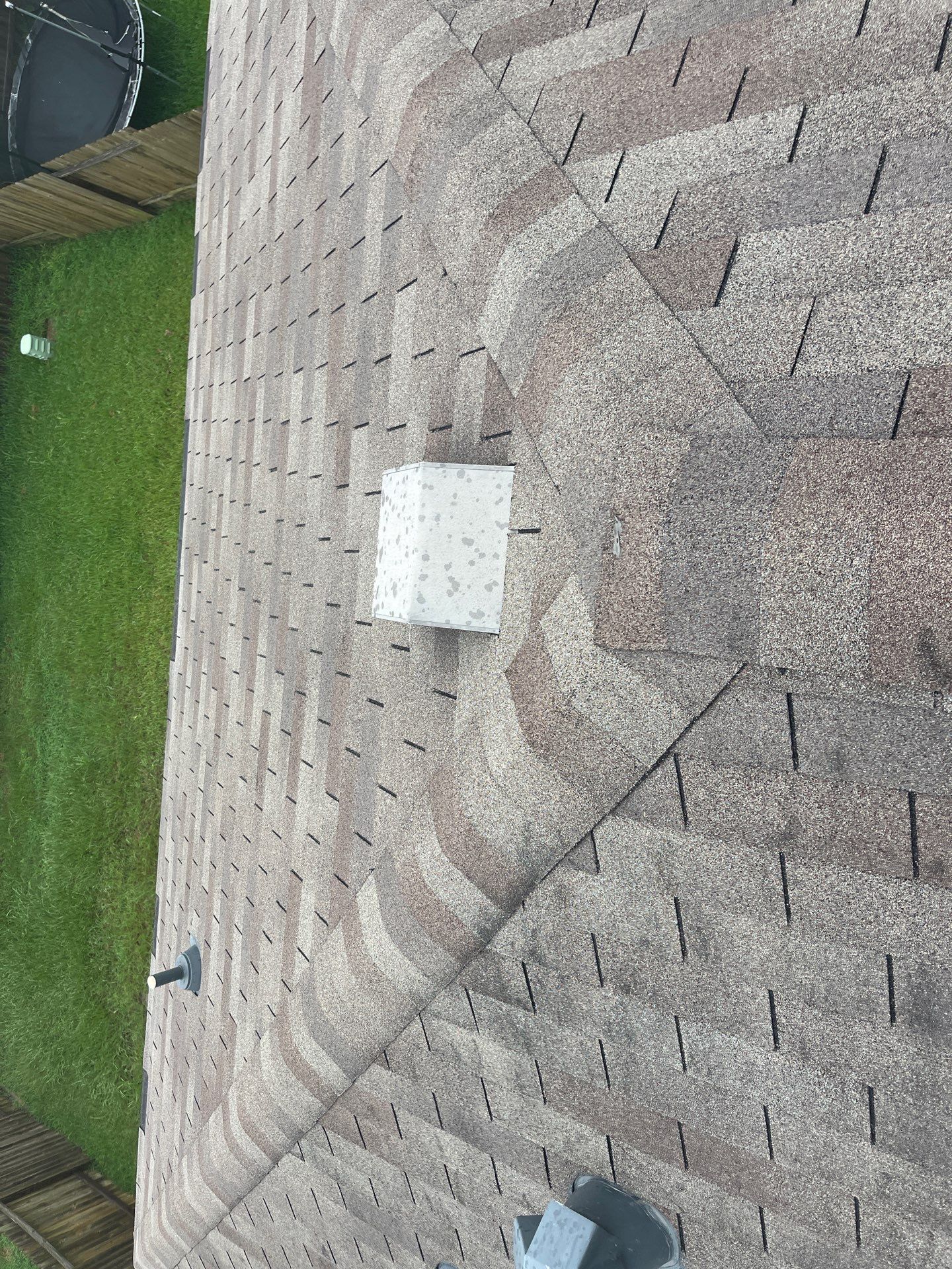 Hail Damage using Owen's Corning Duration (Lifetime) Shingles by Roof Repair Company