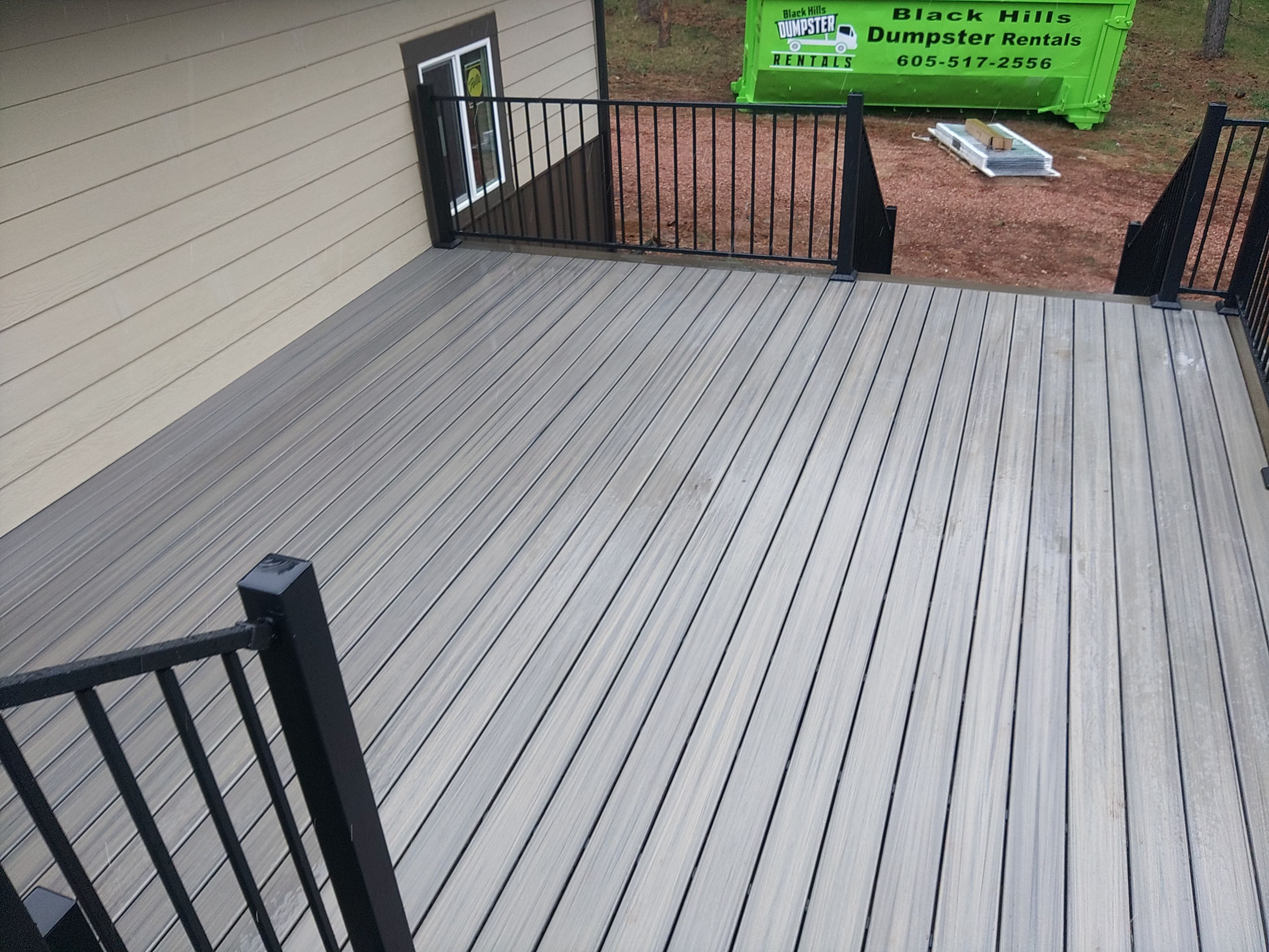 Deck Installation using Trex by Weather-Tite Exteriors LLC