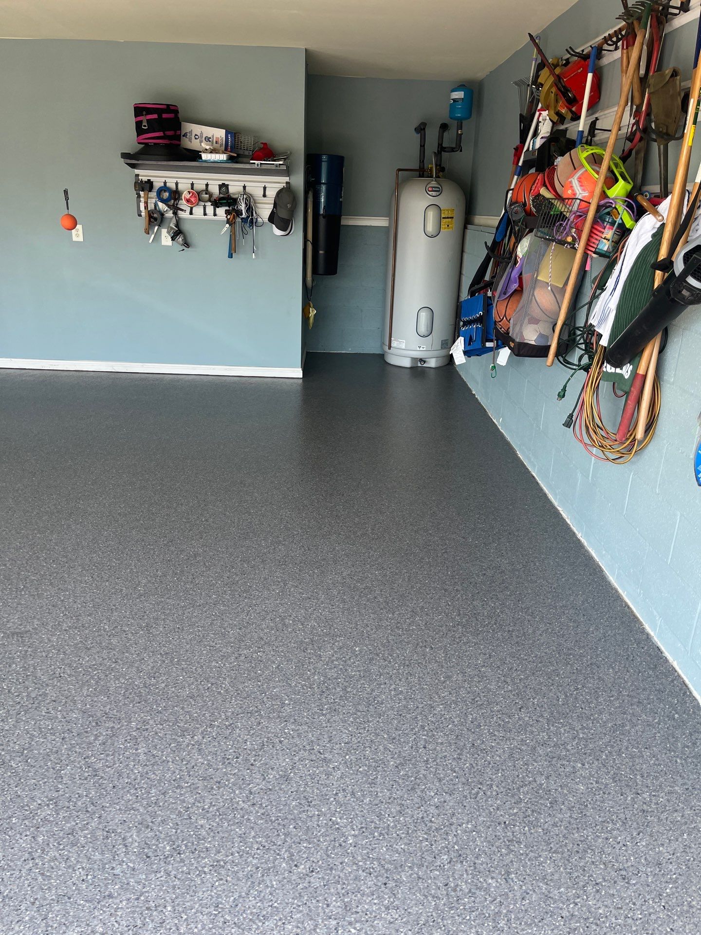 Garage Floor Coating using Briar by My Garage Floor Guys
