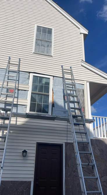 Dining Room Window Replacement – Lawrence, MA by Mighty Dog Roofing of Greater Middlesex County