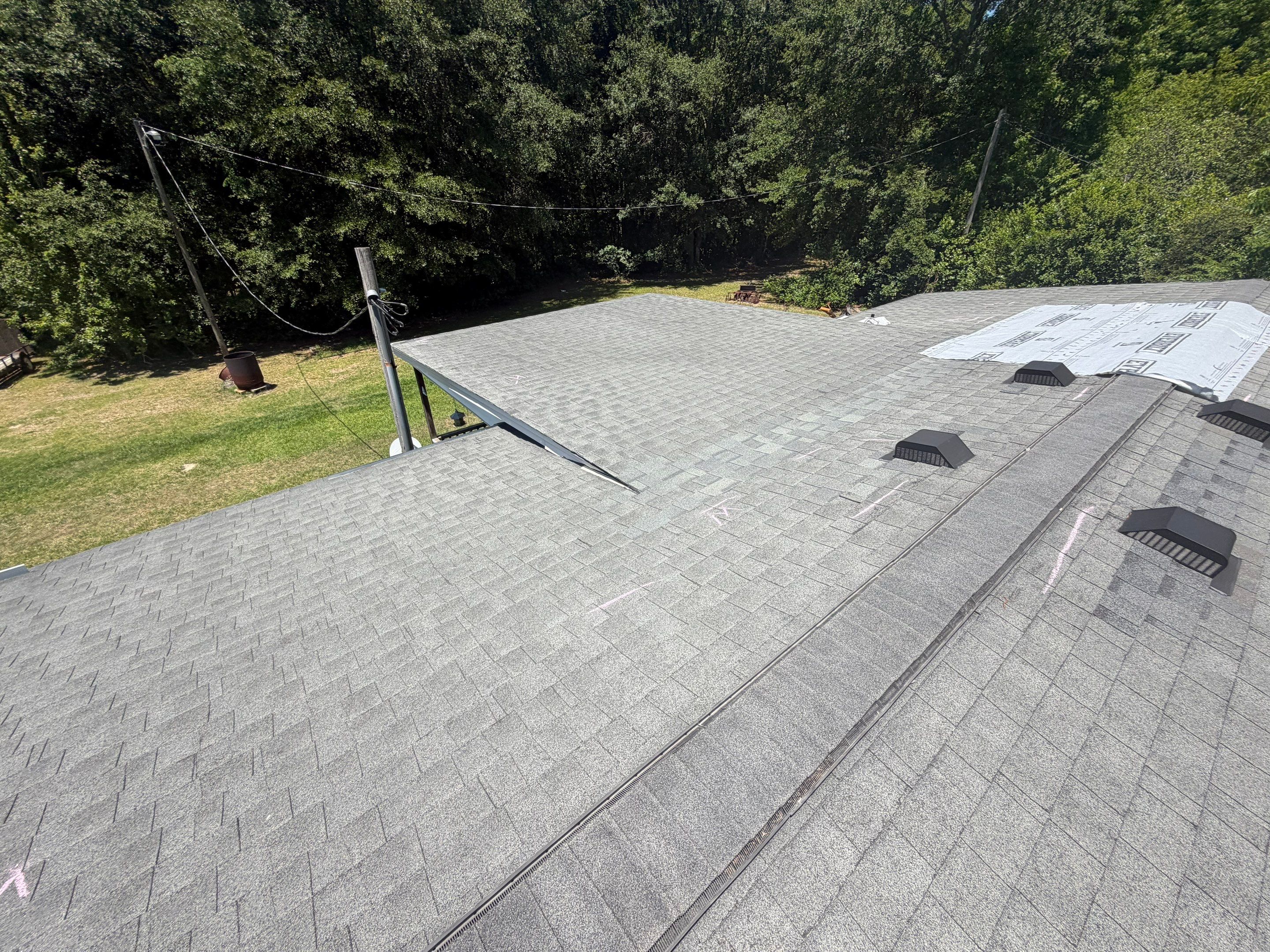 Standing Seam Green Metal Roof Installation in Sumter by Exterior Genie, LLC