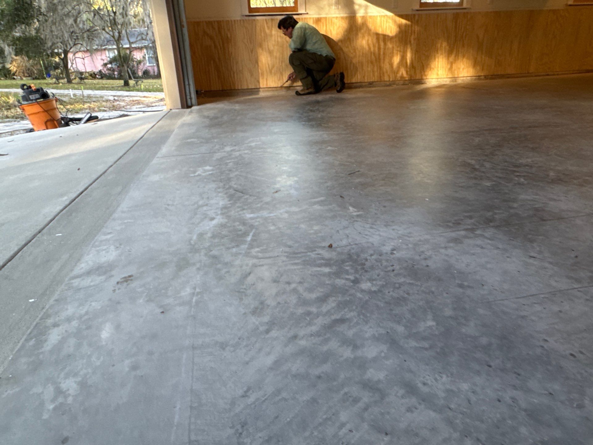 Garage in Pebble Beach by Cross Creek Concrete Coatings
