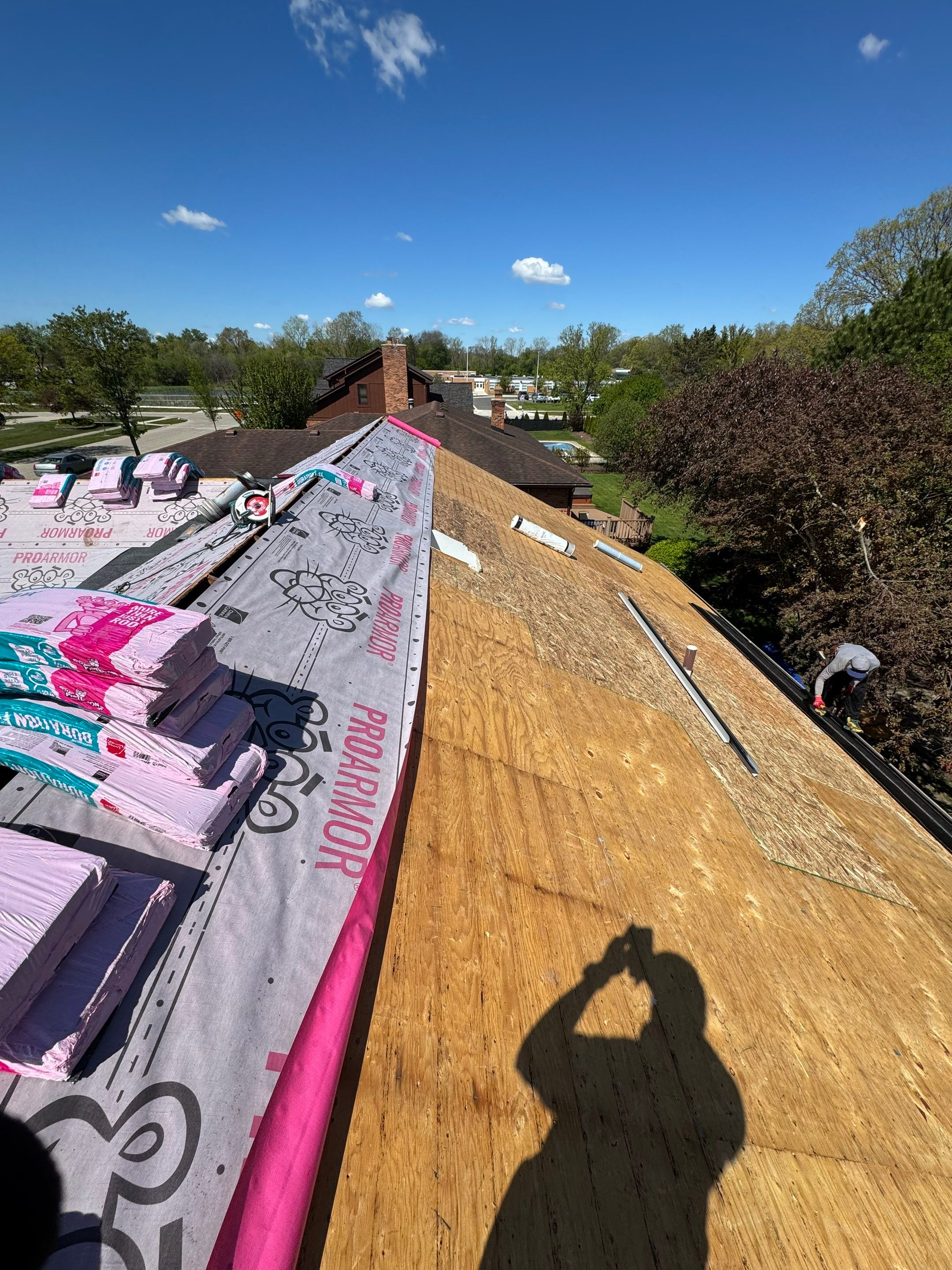 Roof Replacement using Owens Corning Duration by 180 Contractors