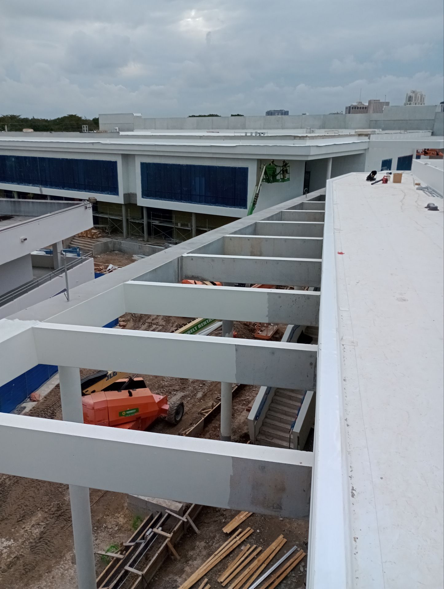 Commercial TPO Membrane Roof Installation at Pinecrest Educational Facility by AJF ROOFING INC