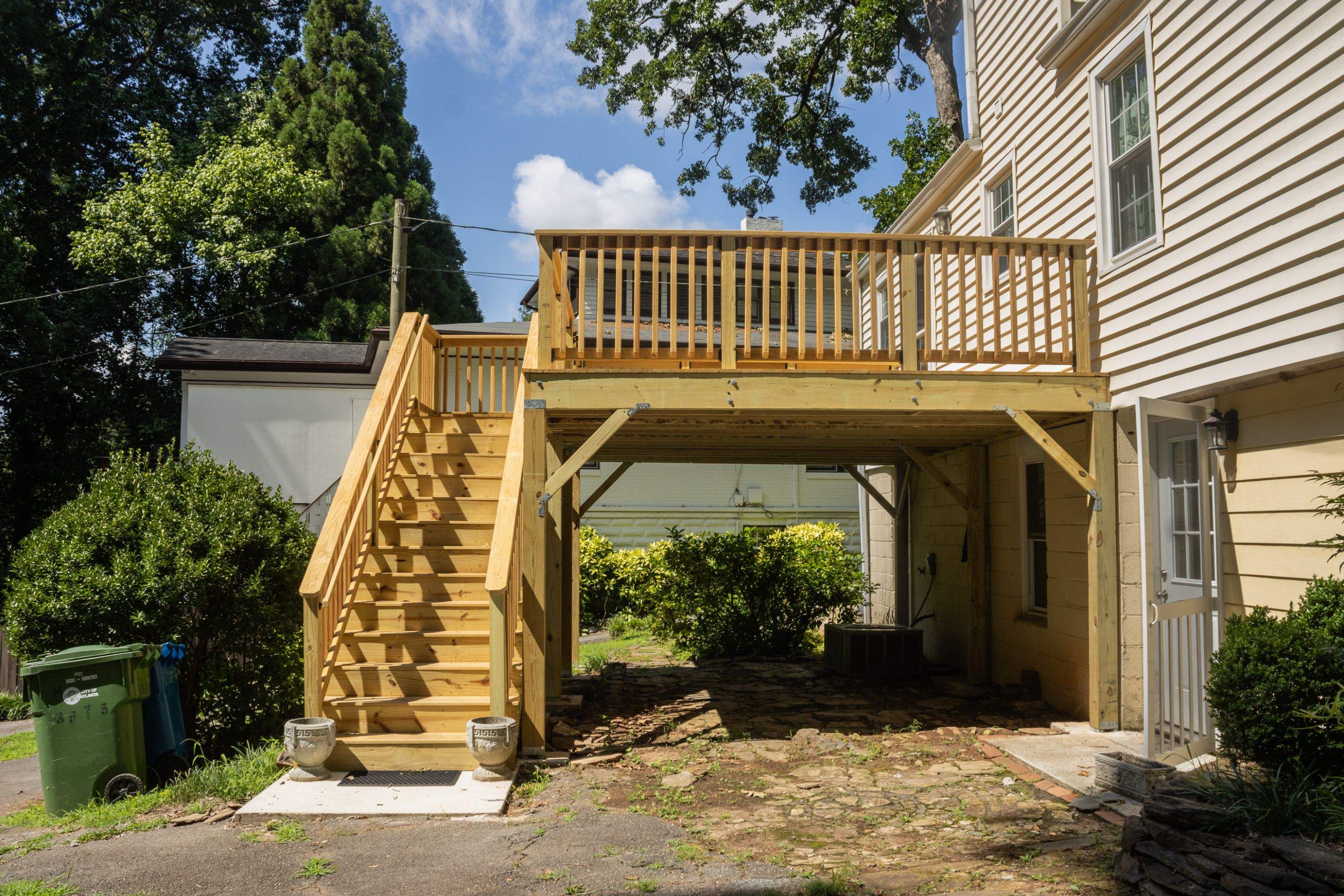 Atlanta, GA Deck Rebuild using Pressure Treated Pine by Nelson Exteriors
