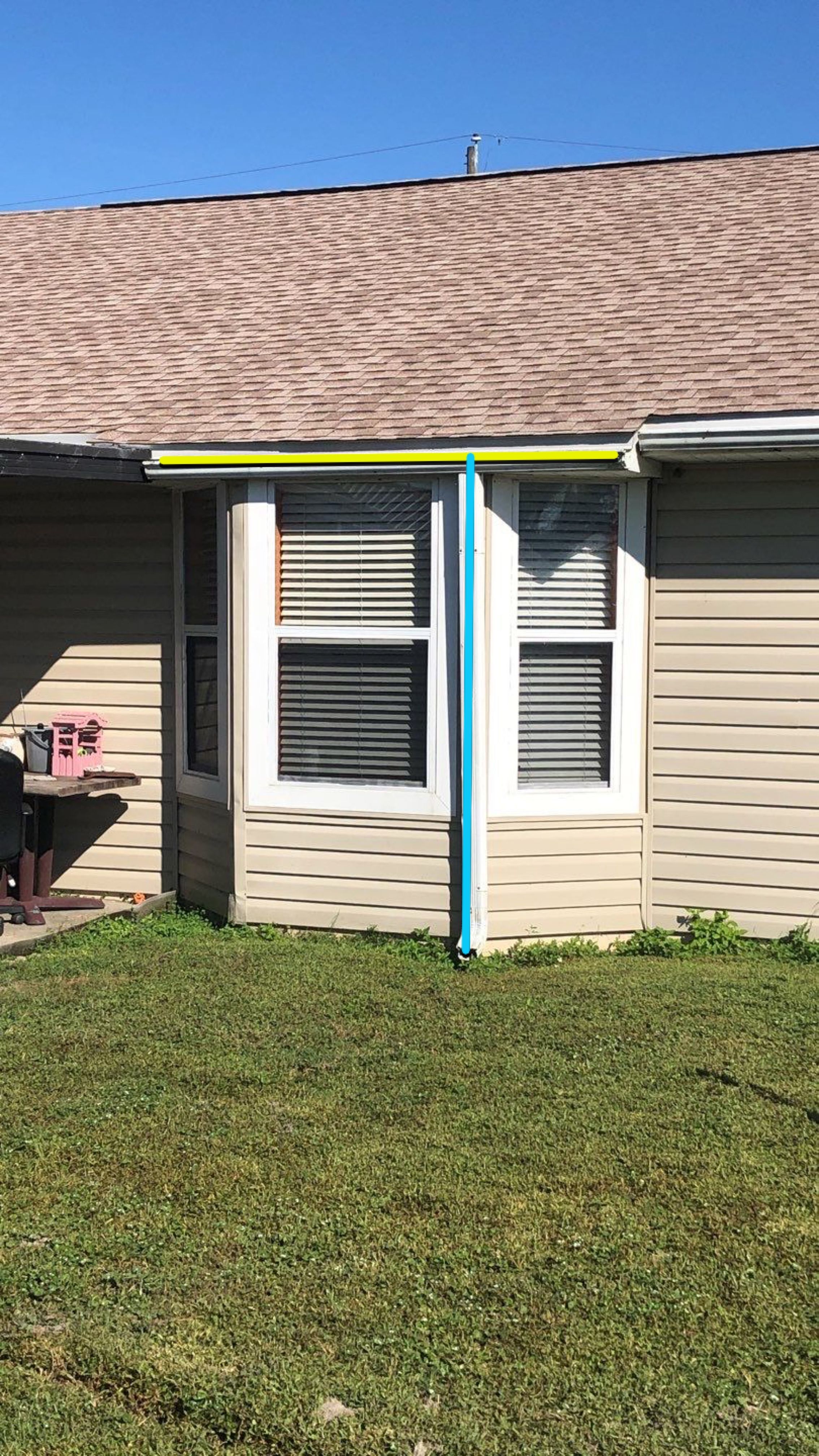 Gutter Installation using K-Style Gutters by Gutter Professors