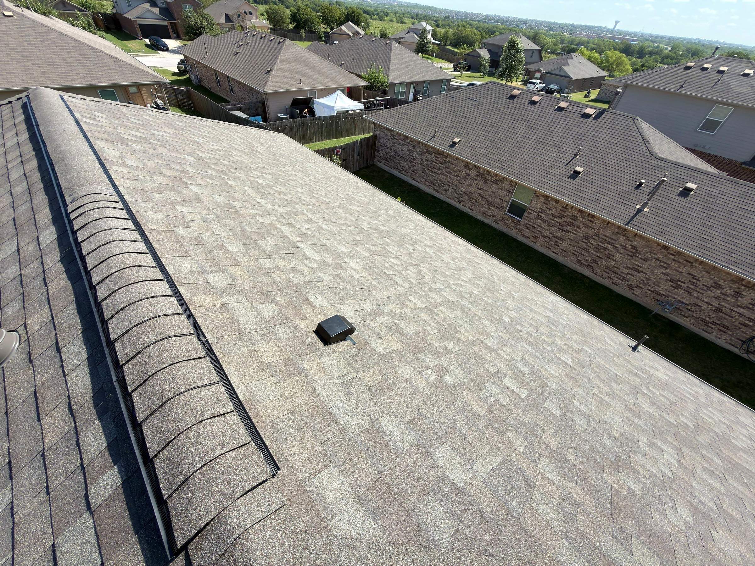 Driftwood Oakridge Roof Replacement in Kyle by Skywall Construction LLC