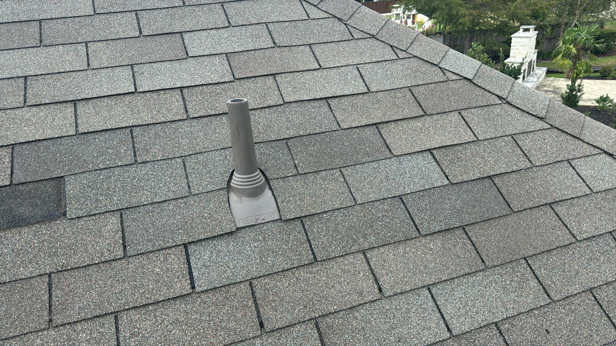 Hail Damage using Owen's Corning Duration (Lifetime) Shingles by Roof Repair Company