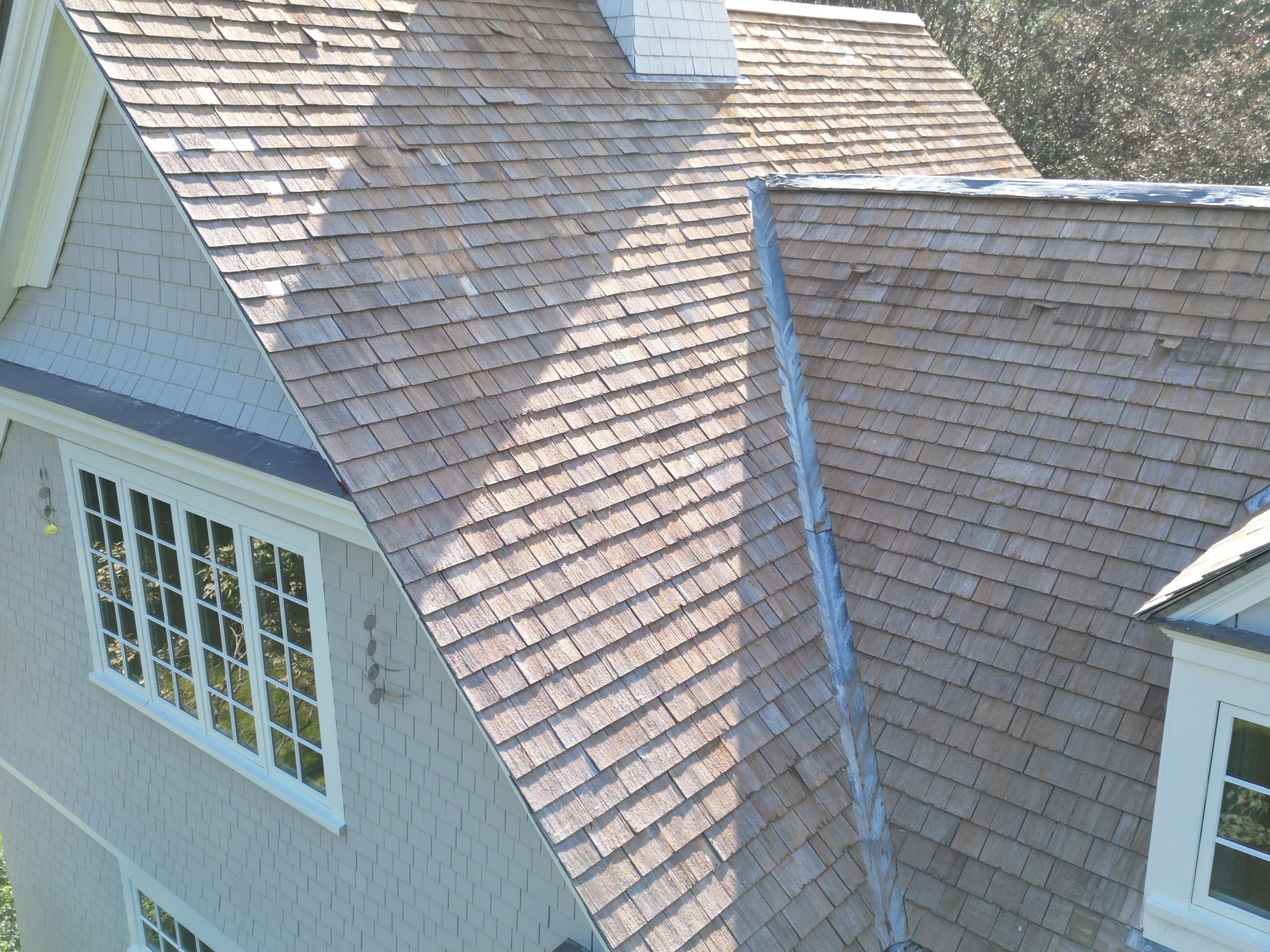 Cedar Shake Roof Restoration by Mighty Dog Roofing of Greater Middlesex County