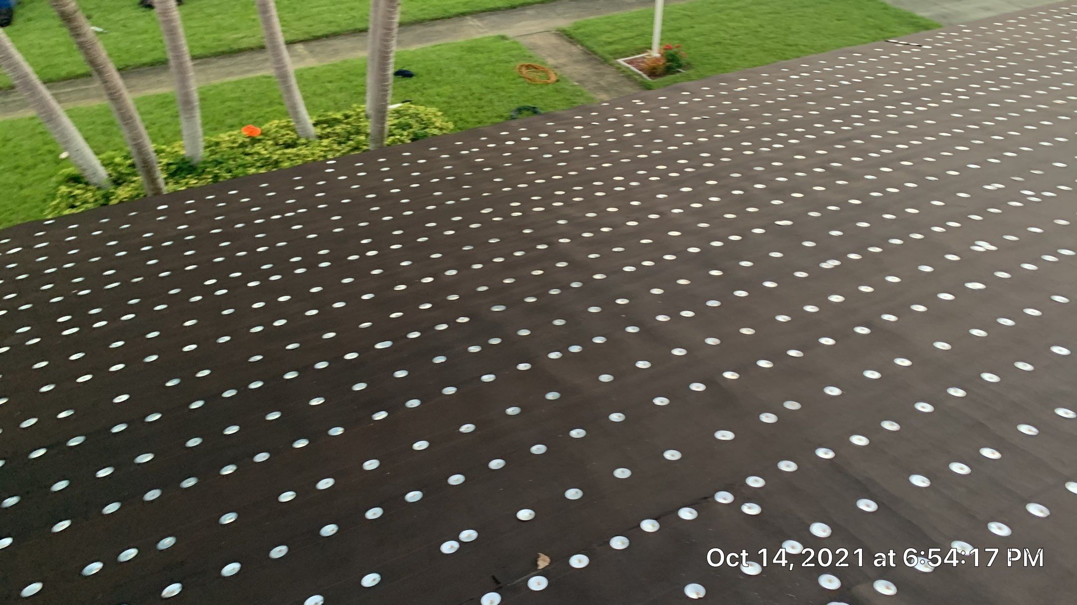 Residential Roofing Installation using 1" Nail strip metal roof by BLUES BROTHERS ROOFING