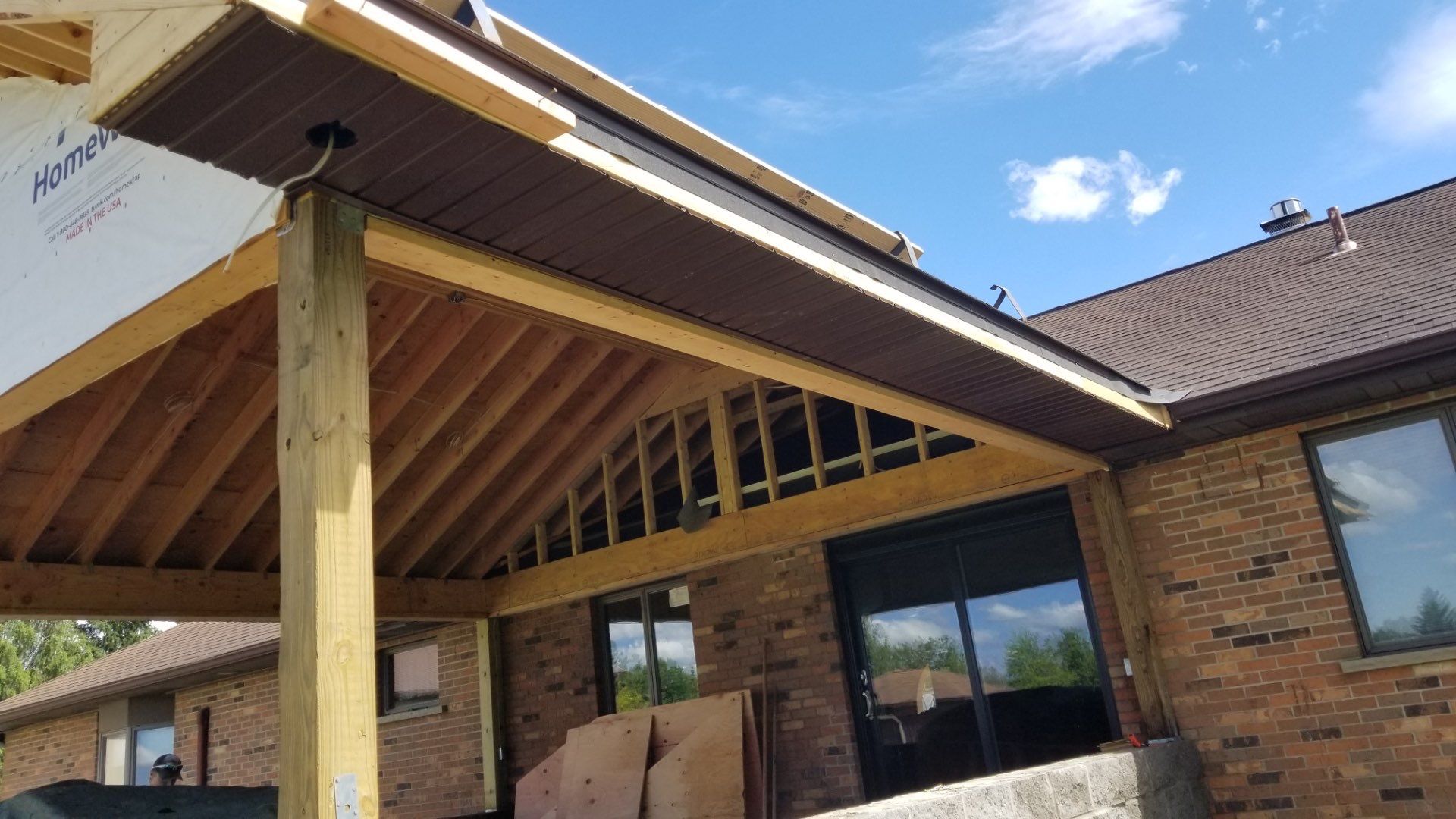 Outdoor Living Addition and Concrete by Ivy Lea Construction