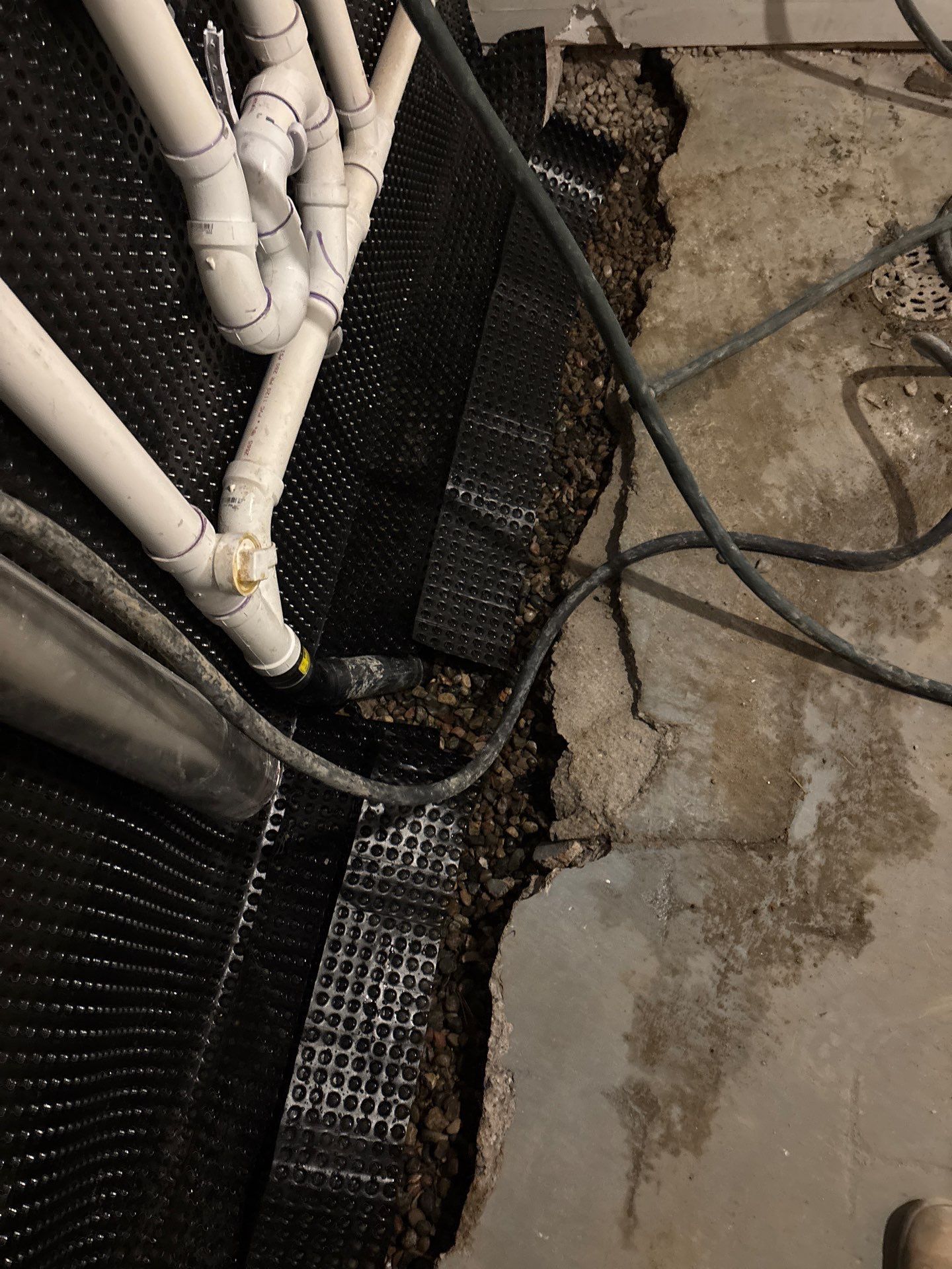 Subcontracted for a Whole-Home Remodel by Waterproofing Northeast