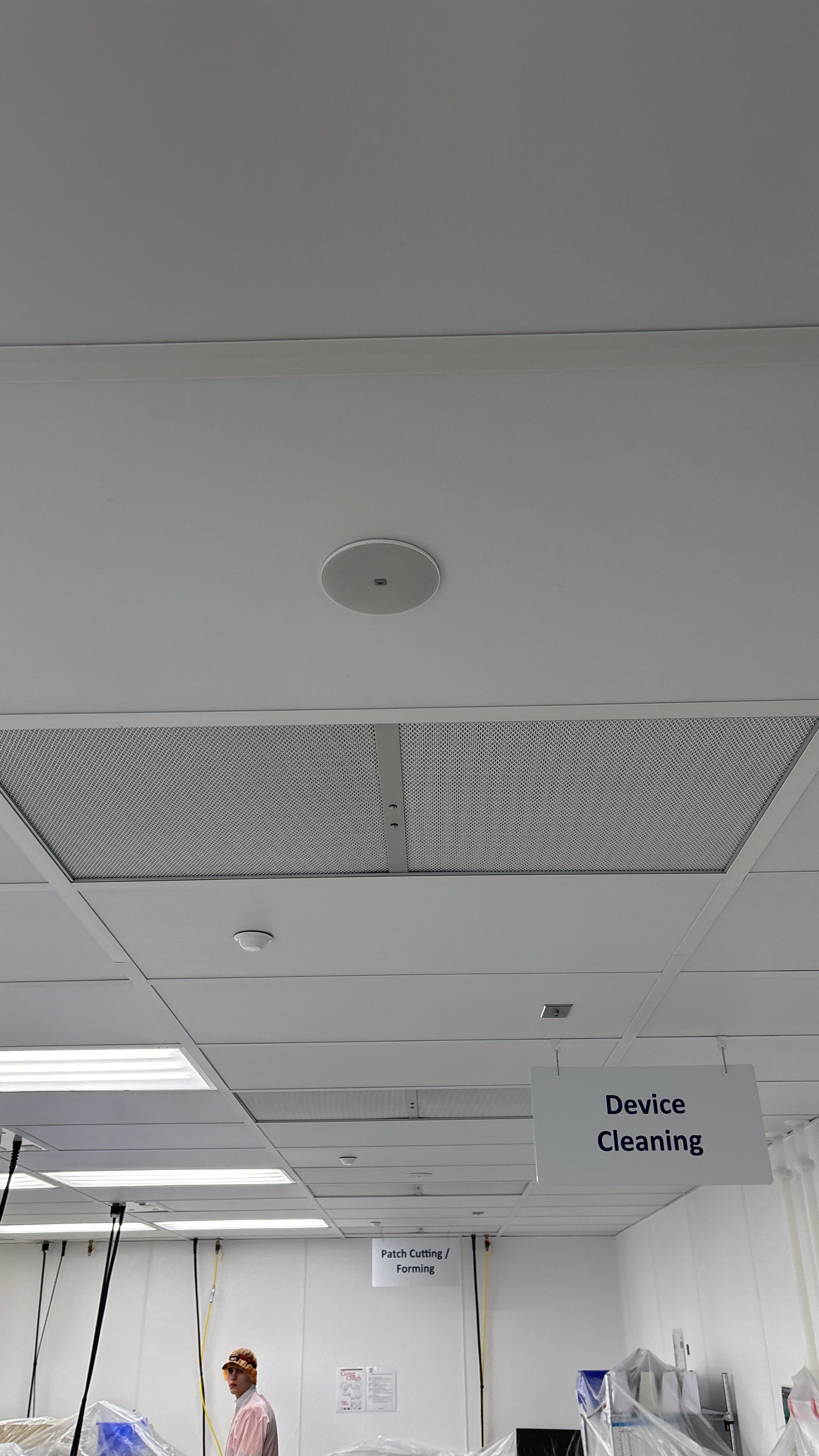 Audio install in Manufacturing facility by AVSi