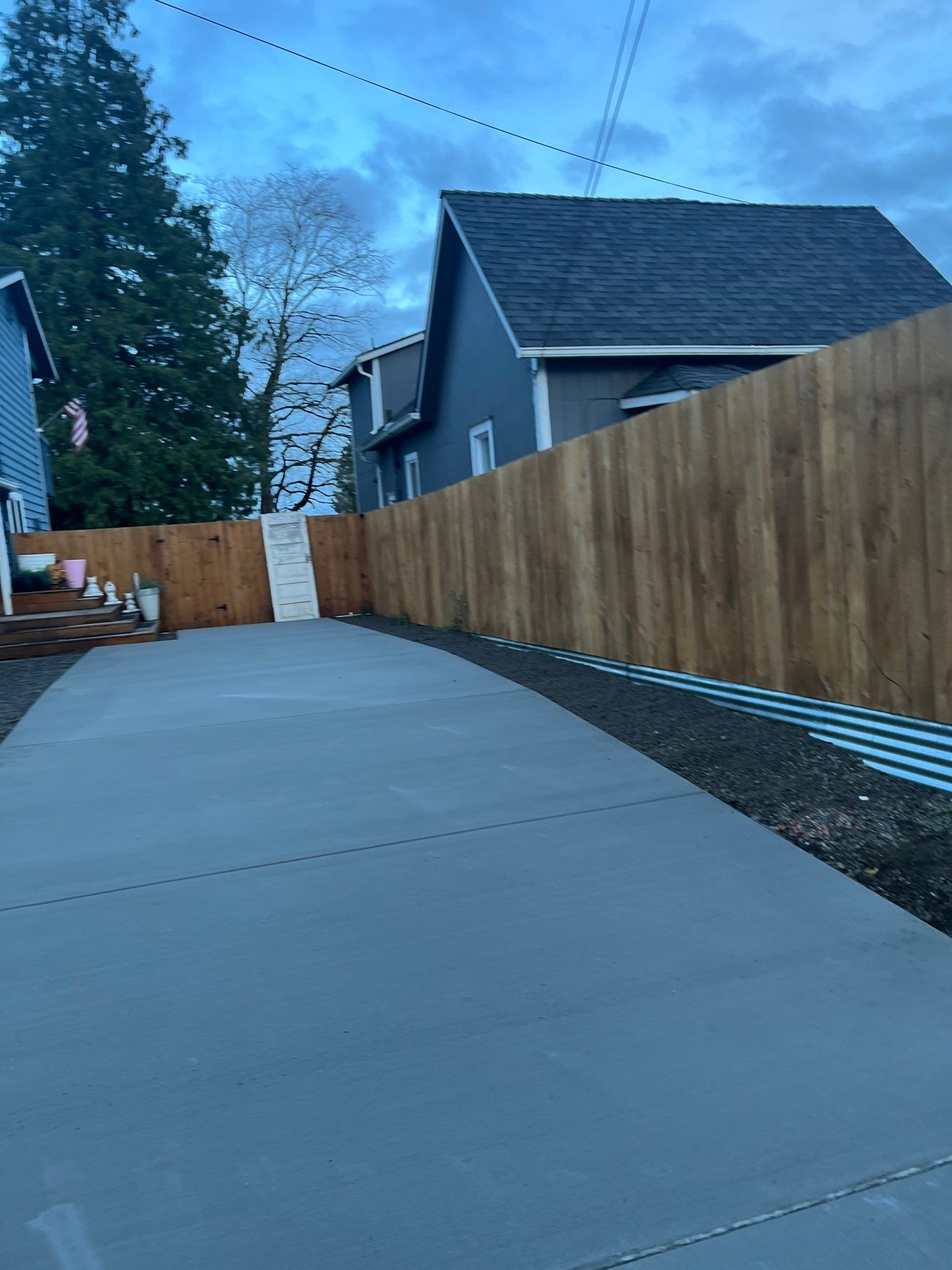 Concrete Driveway & Landscaping Project | Everett by Jireh Asphalt & Concrete Inc 
