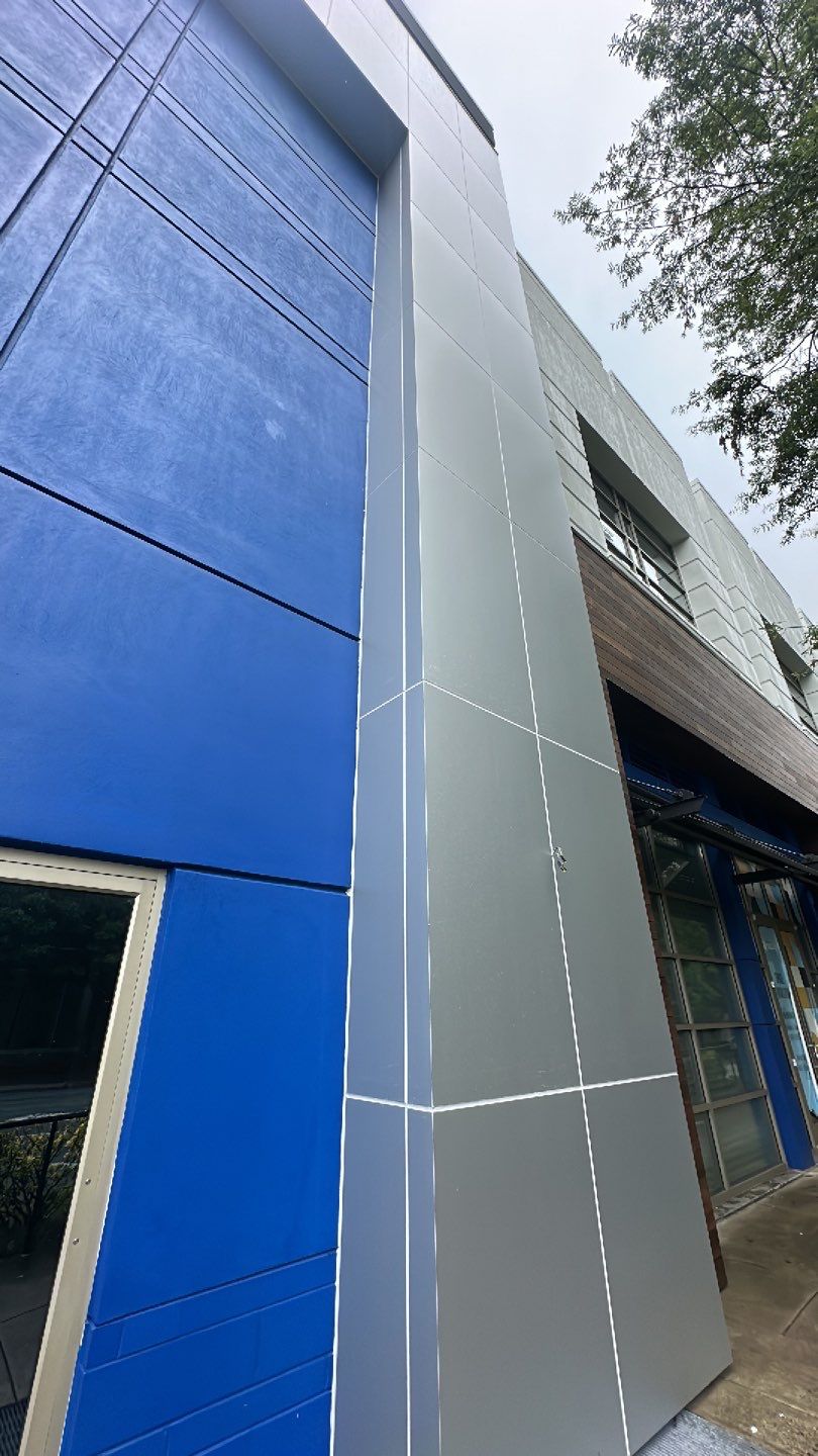 Exterior Installation using ACM Composite Panels by Infinity Metal Systems